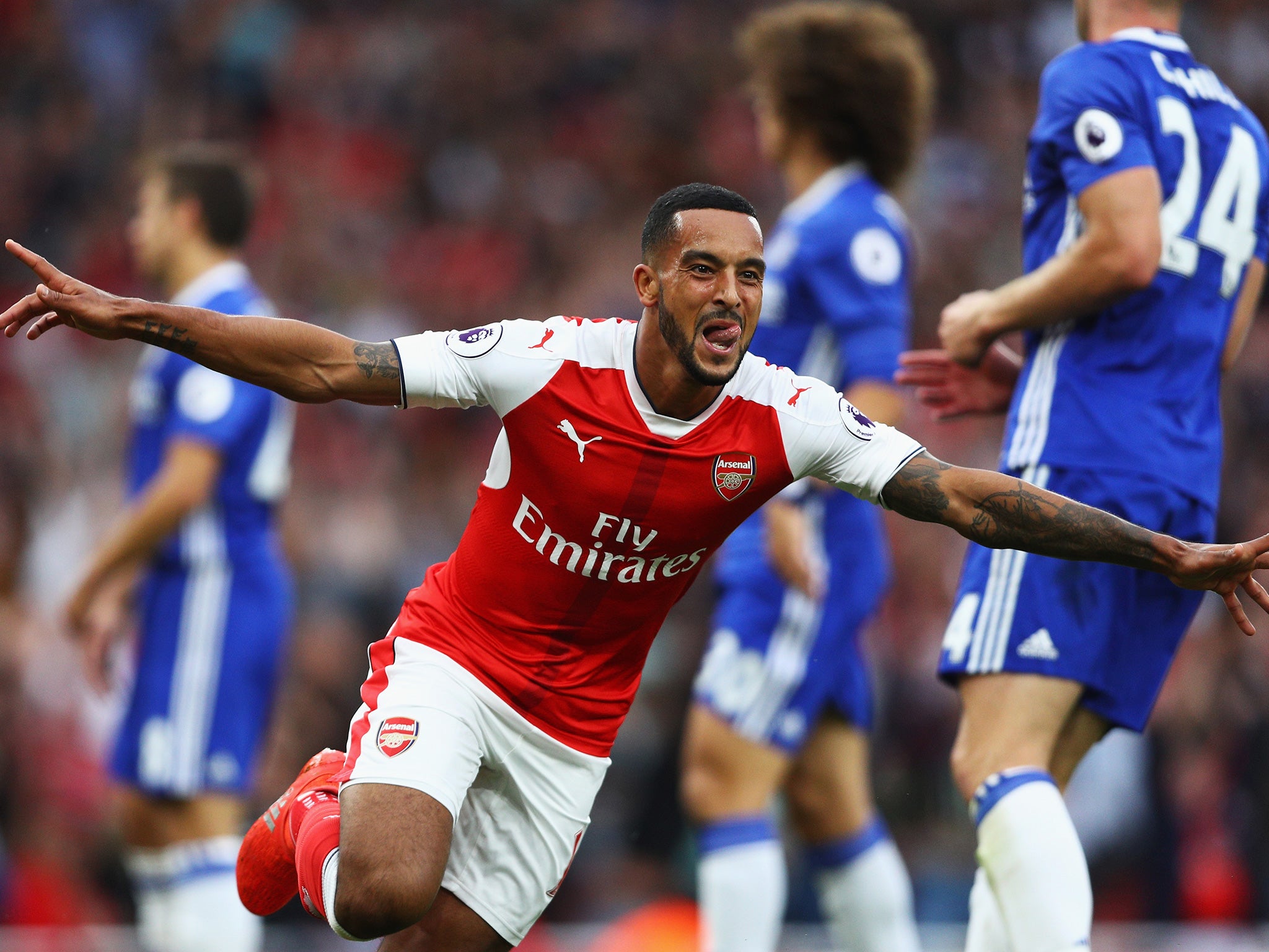 Walcott has started the season in excellent form