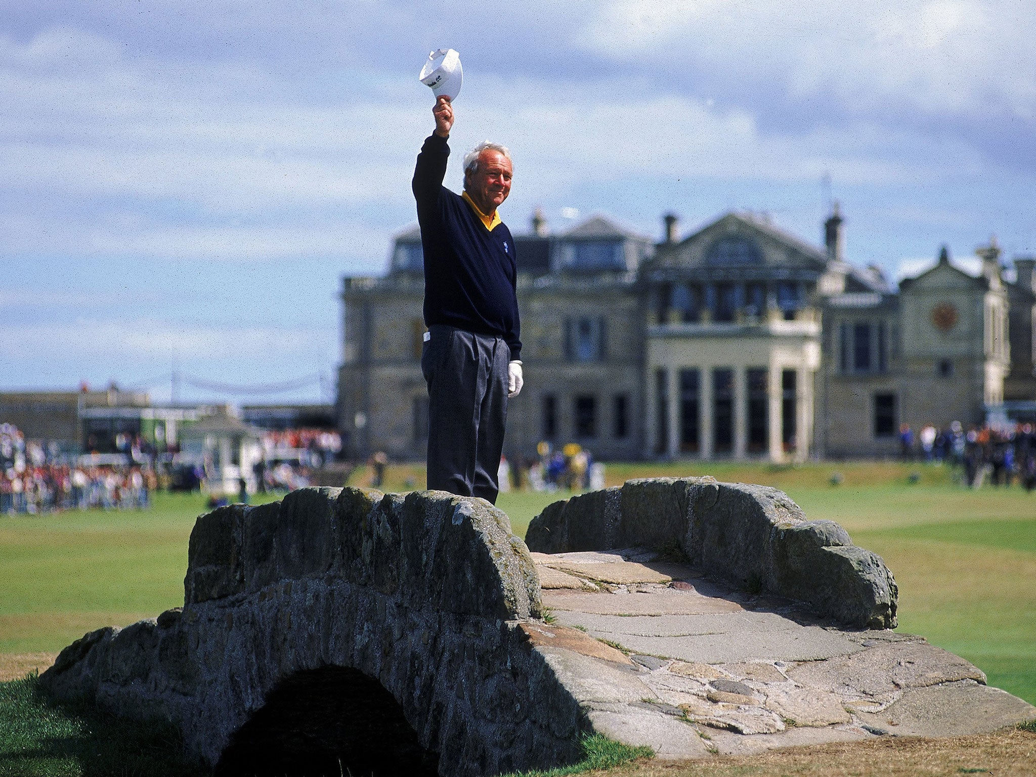 Arnold Palmer helped to save the Open Championship