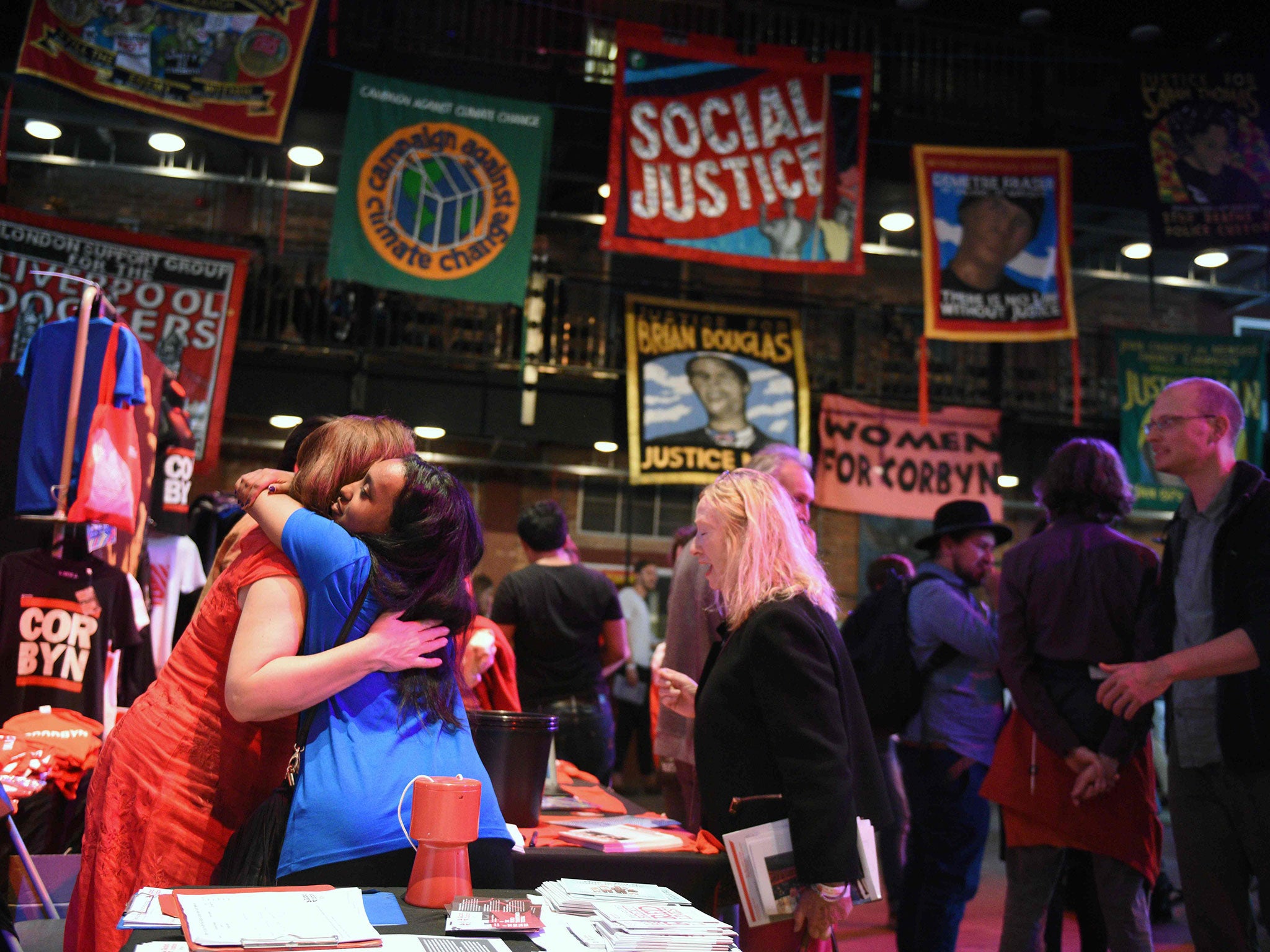 Momentum's conference in Manchester ran alongside Labour's conference