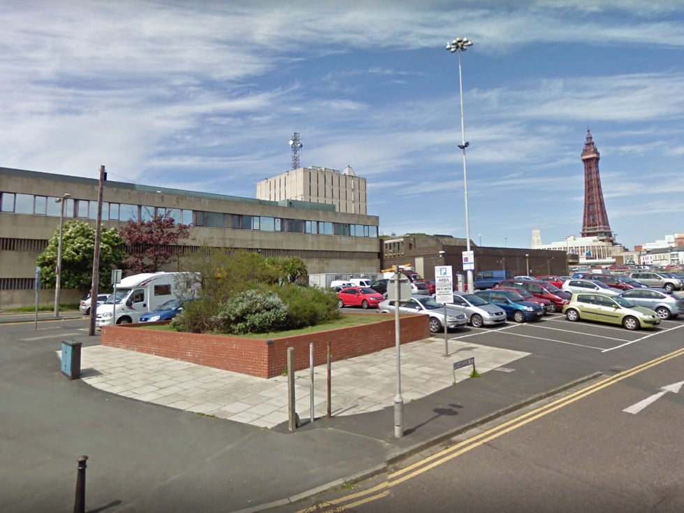 View of Blackpool magistrates court