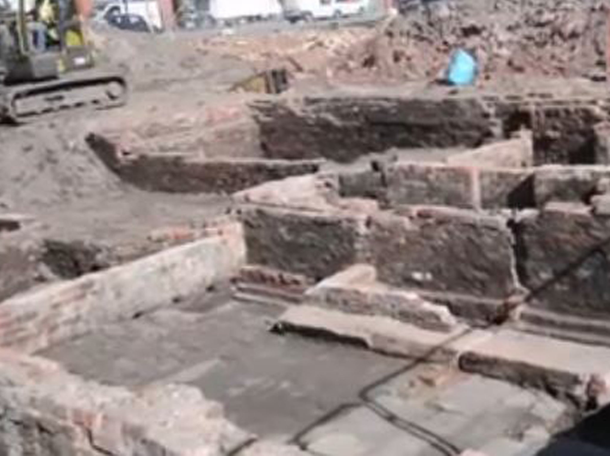 The remains of the 19th century pub, the Astley Arms