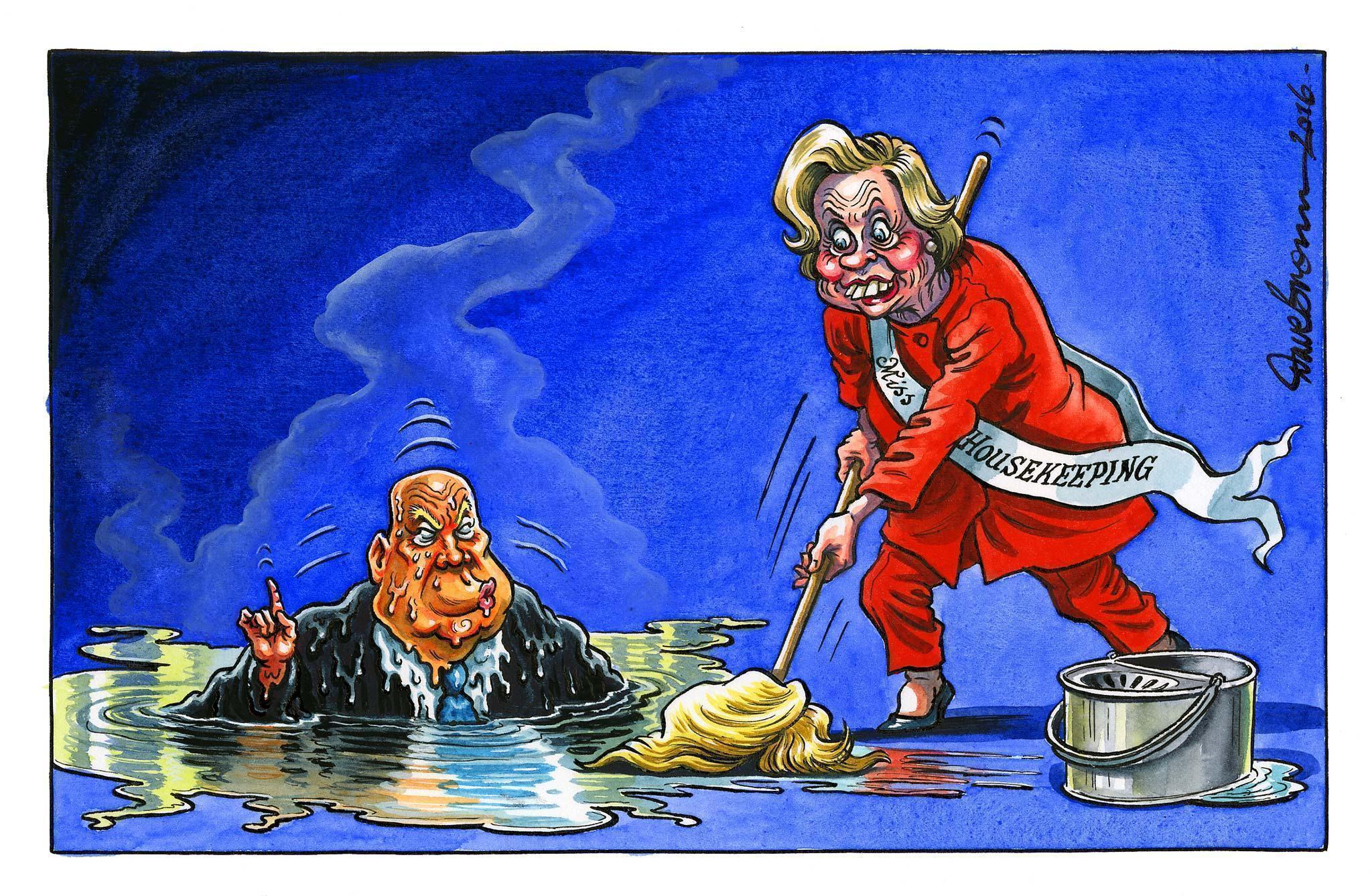 Dave Brown’s cartoon – for more of his work follow the link below