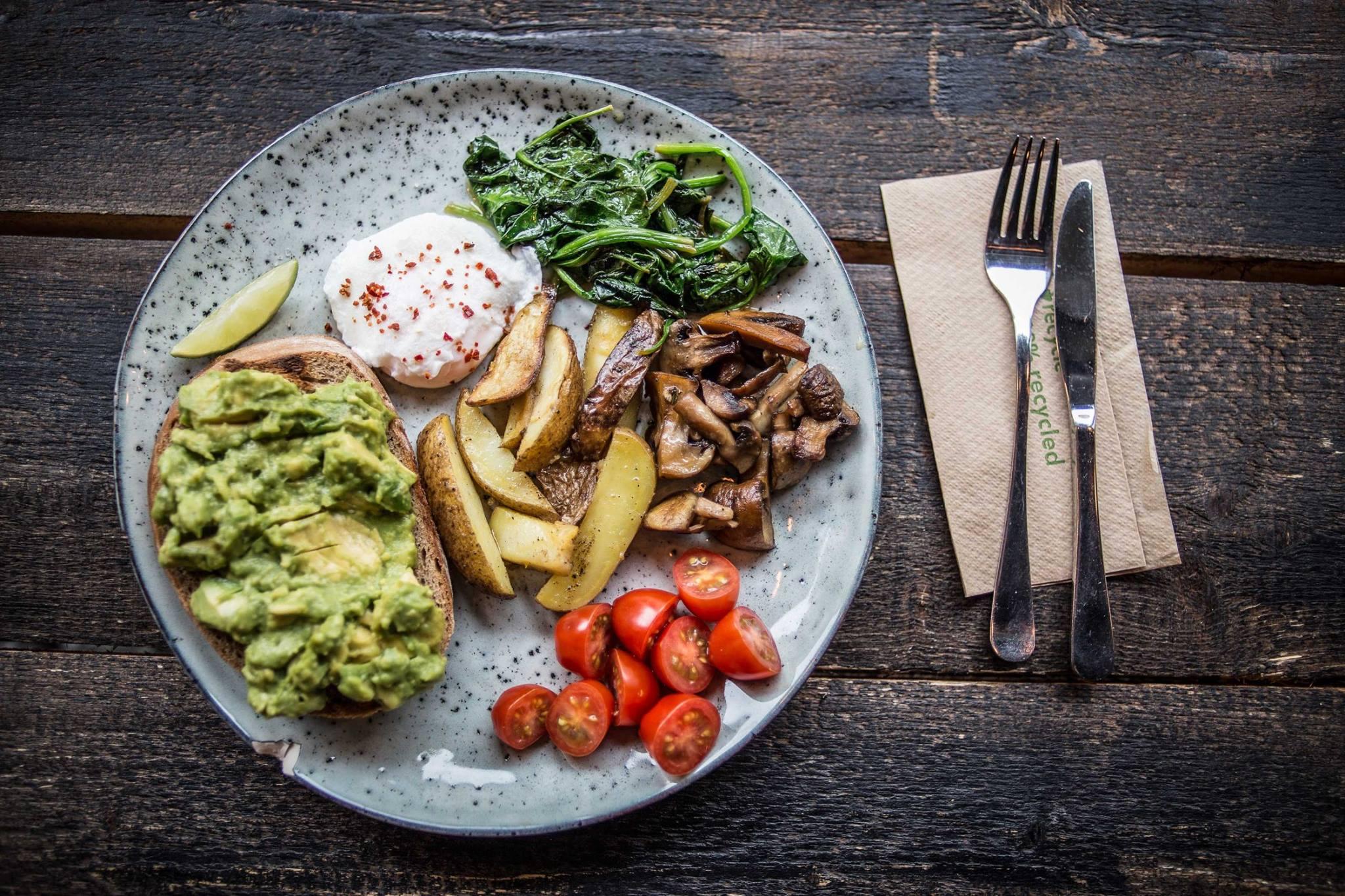 A typical brunch at typically hip Urban House