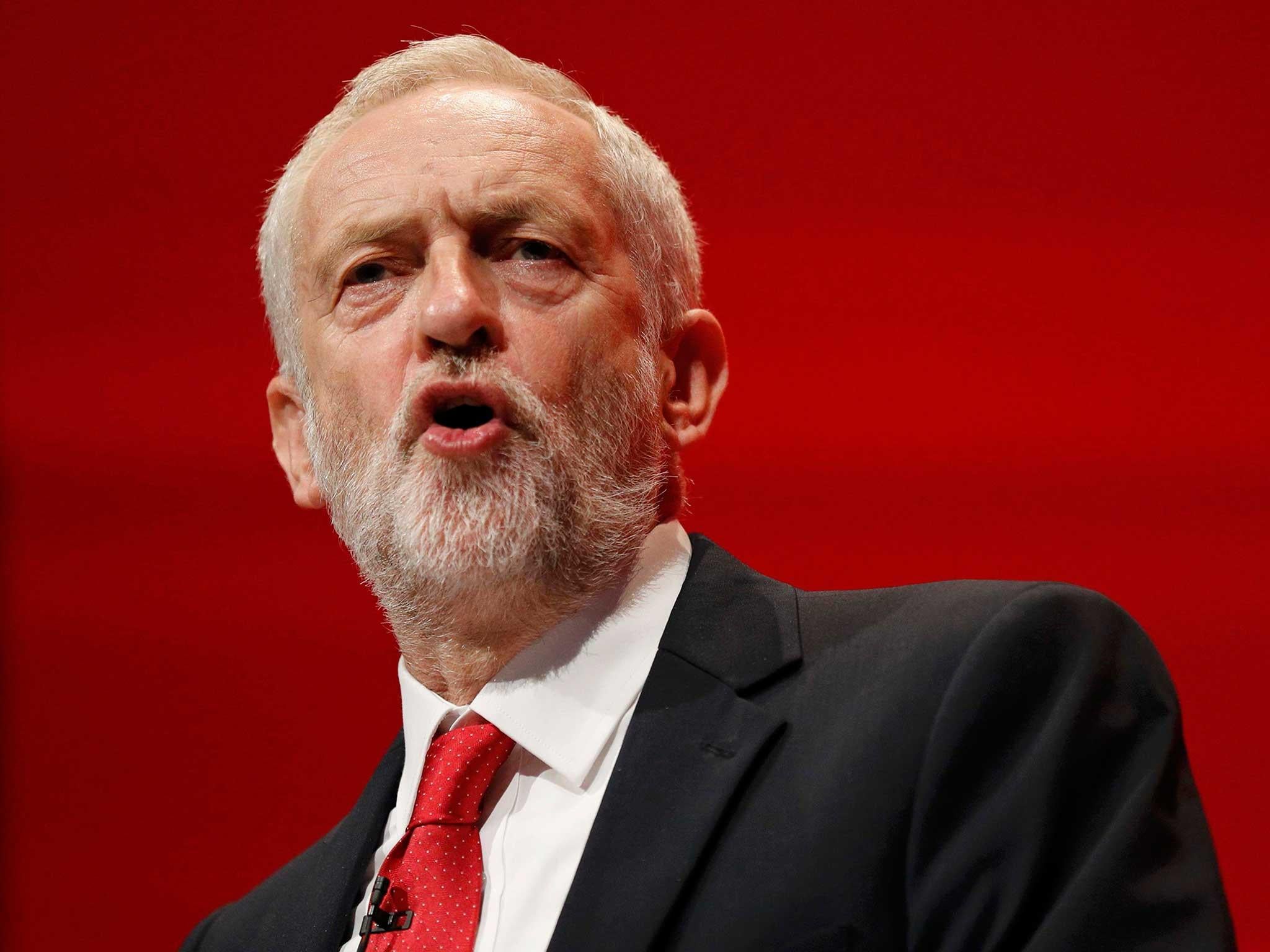 The Labour Party leader delivers his keynote speech at the party’s conference in Liverpool on Wednesday