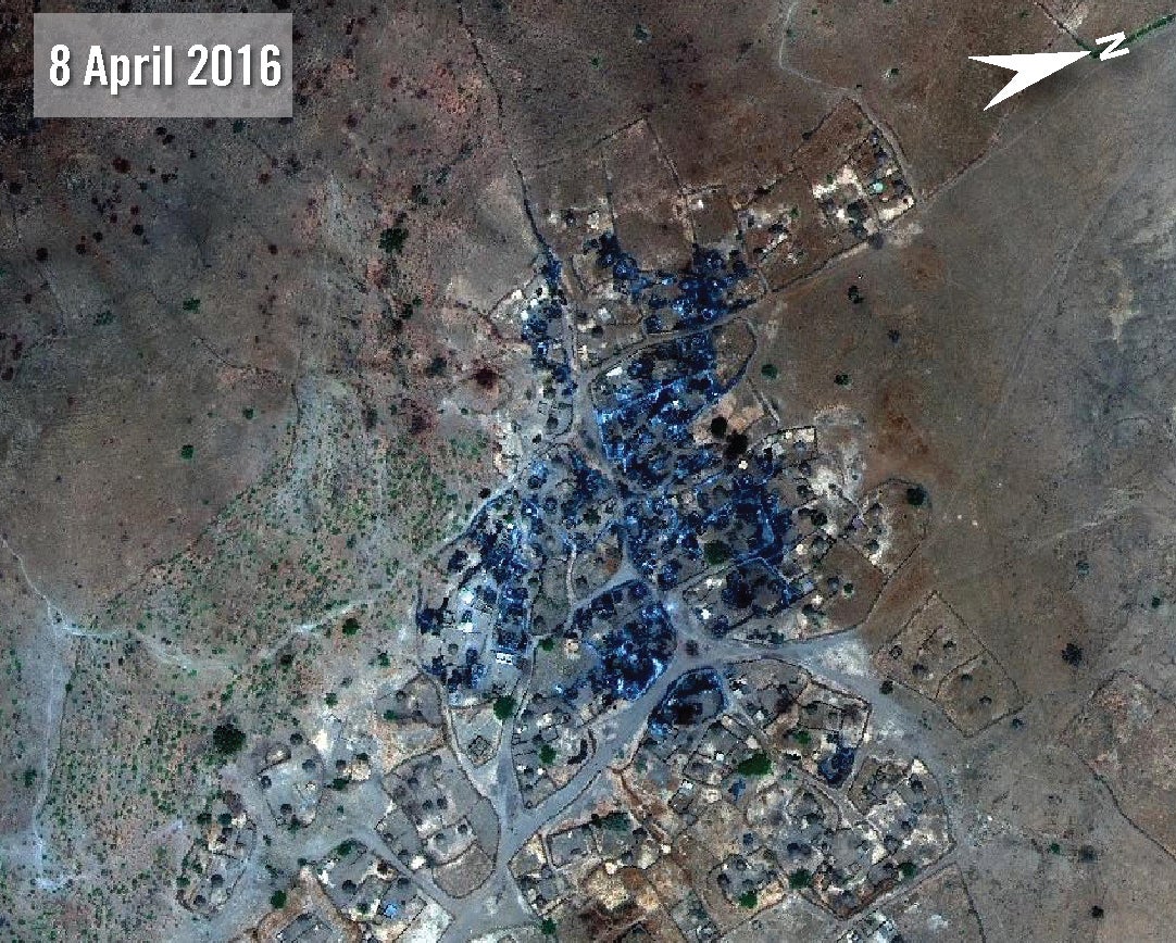 The Sudanese government has previously denied allegations of abuses in Darfur since it launched a major military offensive in January