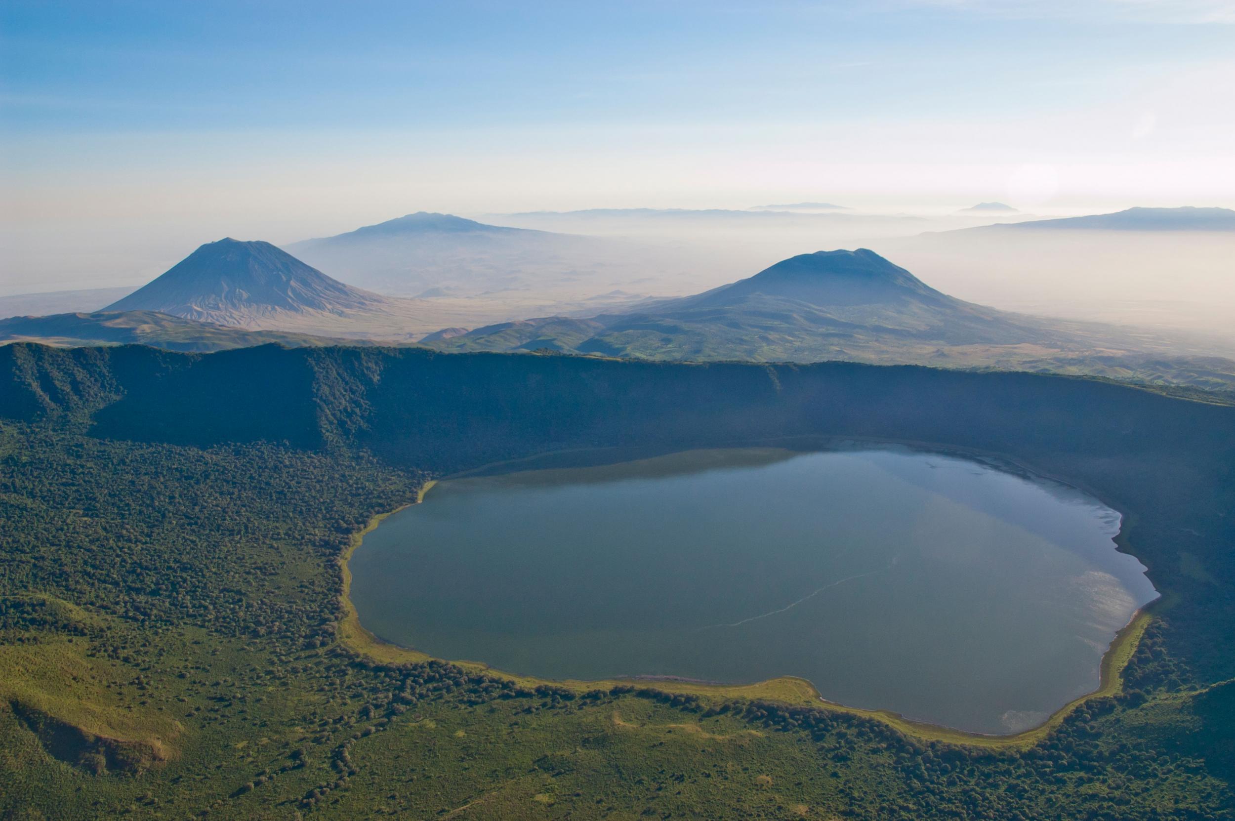 The Empakai Crater is a quieter spot for enjoying the wildlife