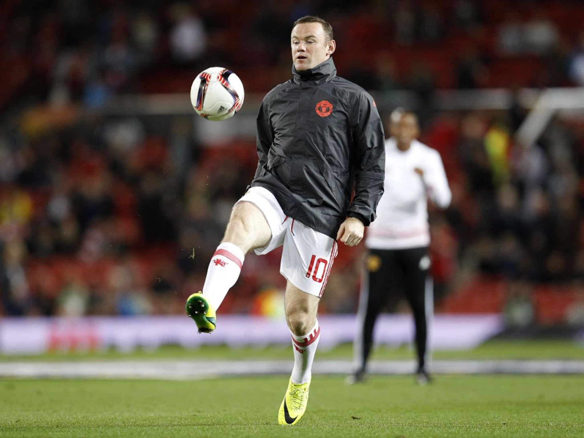 Rooney was named among the substitutes for the second game running