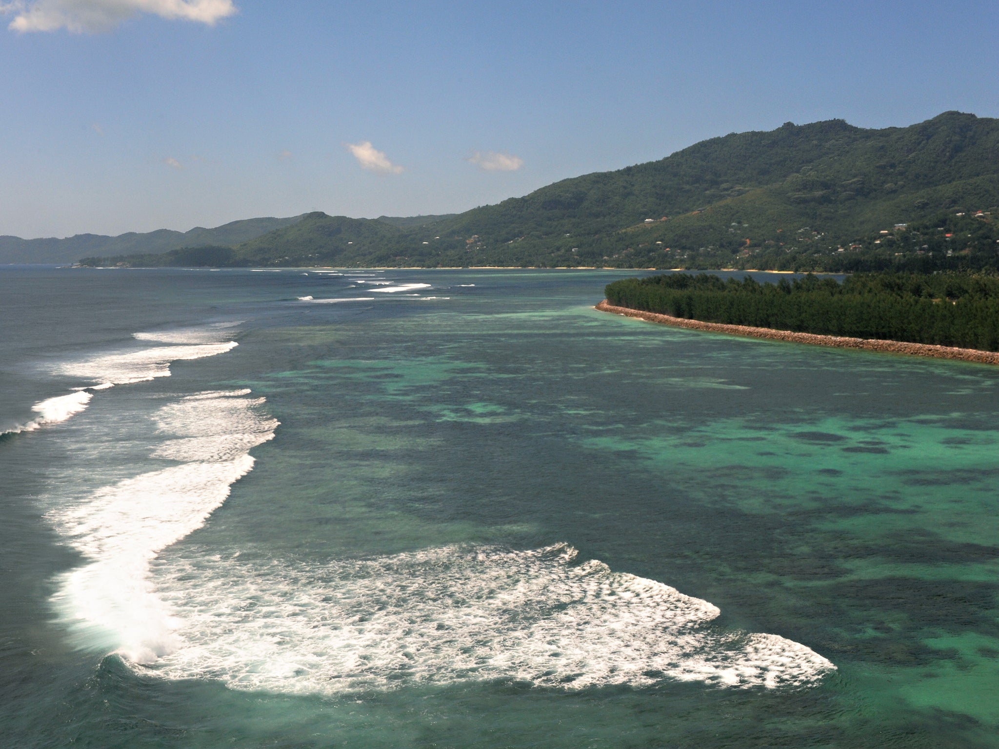 The sisters, who were described as 'experienced travelers' were found dead in the room at the luxury resort in the Seychelles (file photo)