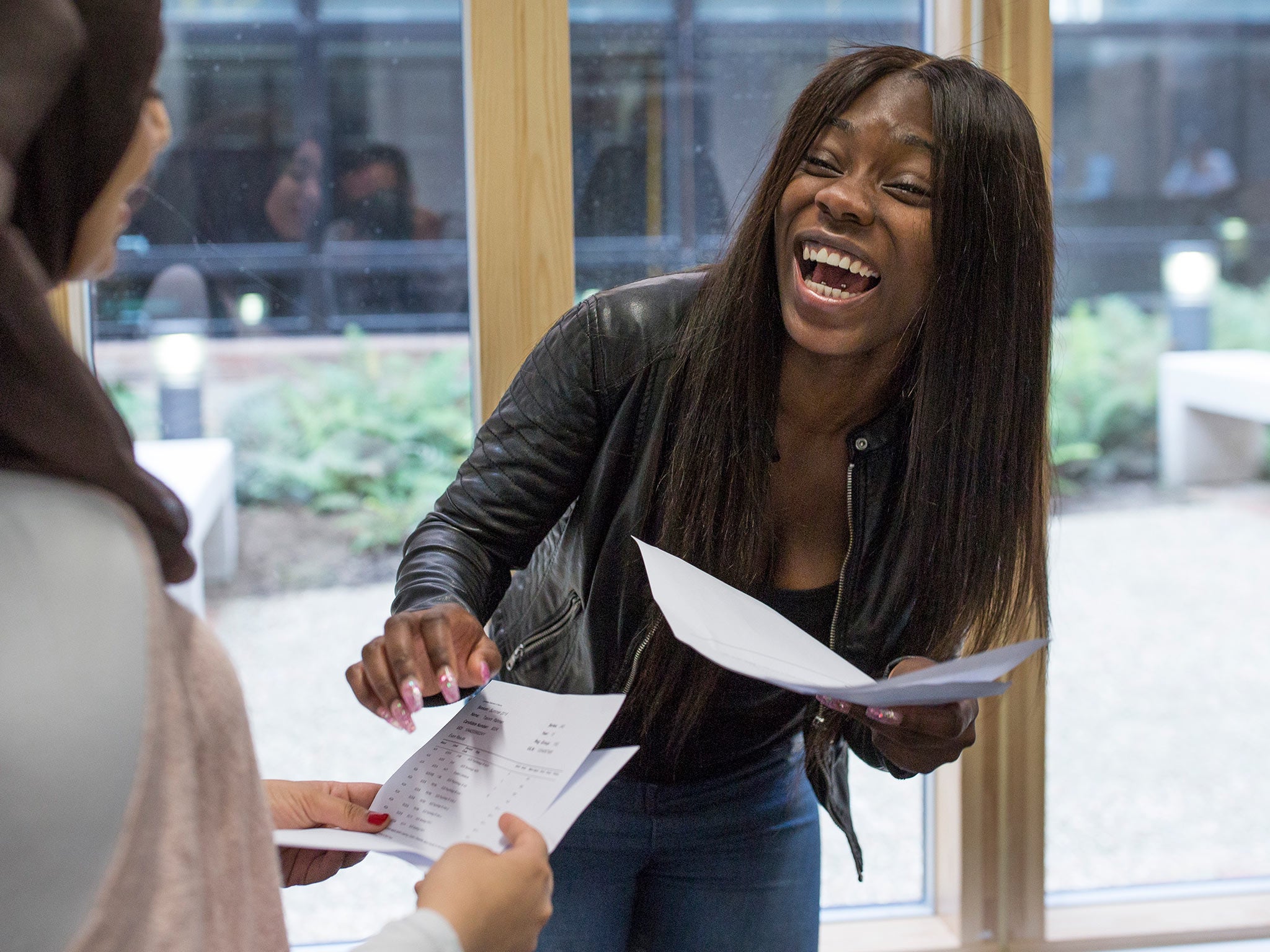 Thousands of students celebrated A-level results day this week