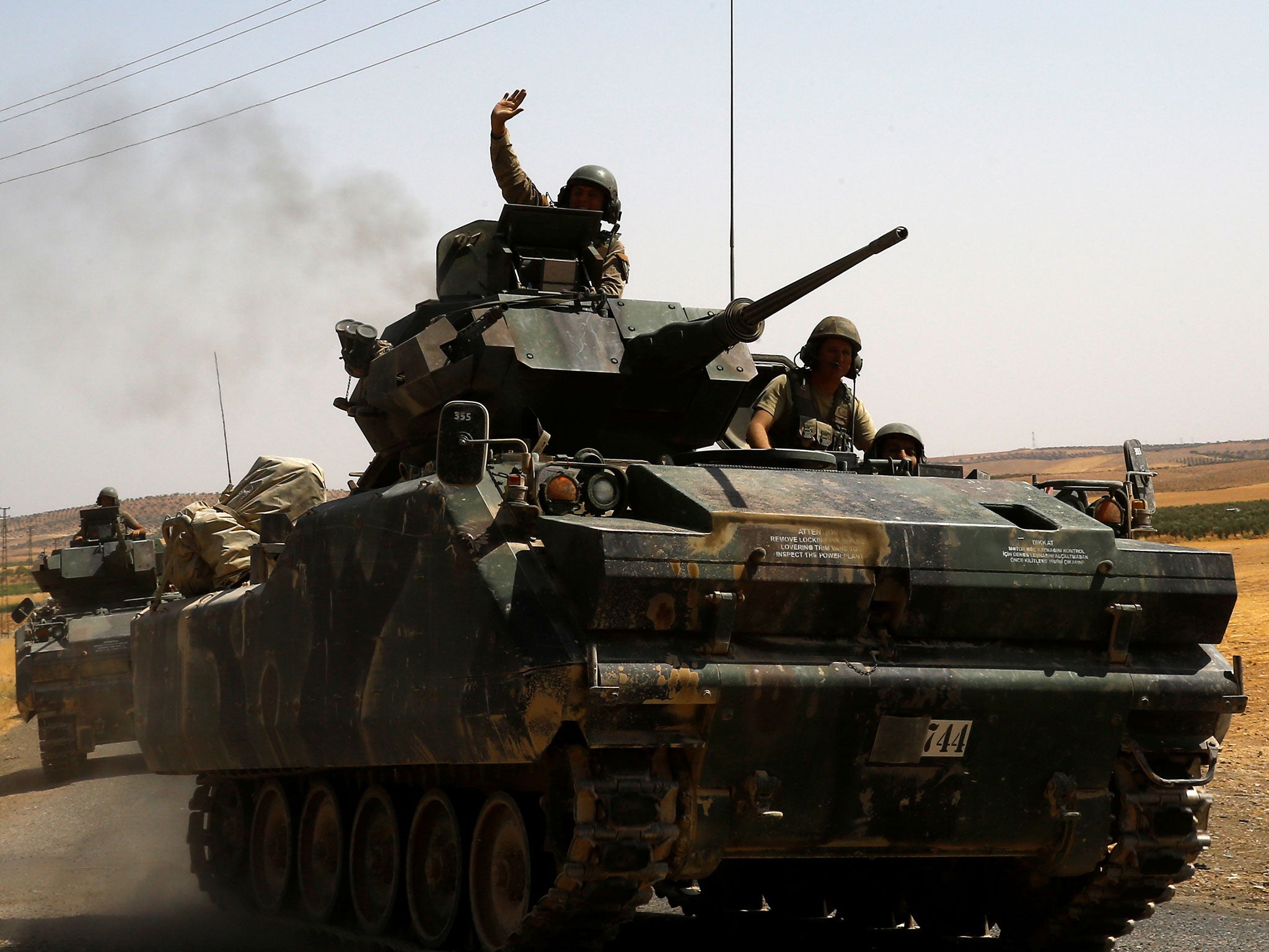 Turkish forces have been sent across the border into Syria in recent weeks