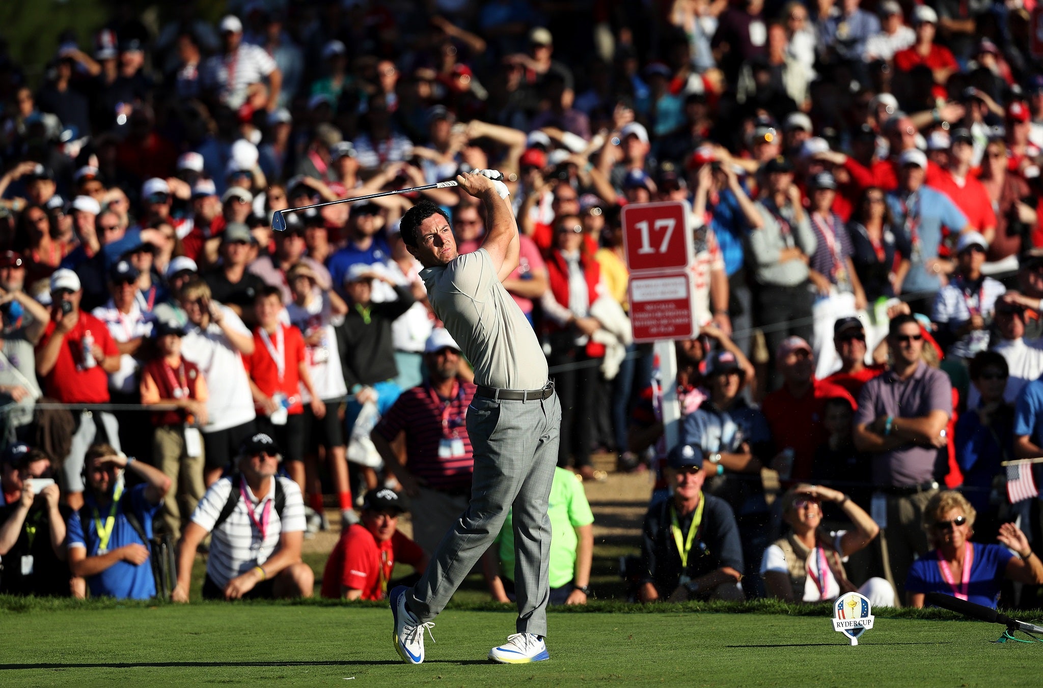 Rory McIlroy and Thomas Pieters beat Brooks Koepka and Dustin Johnson