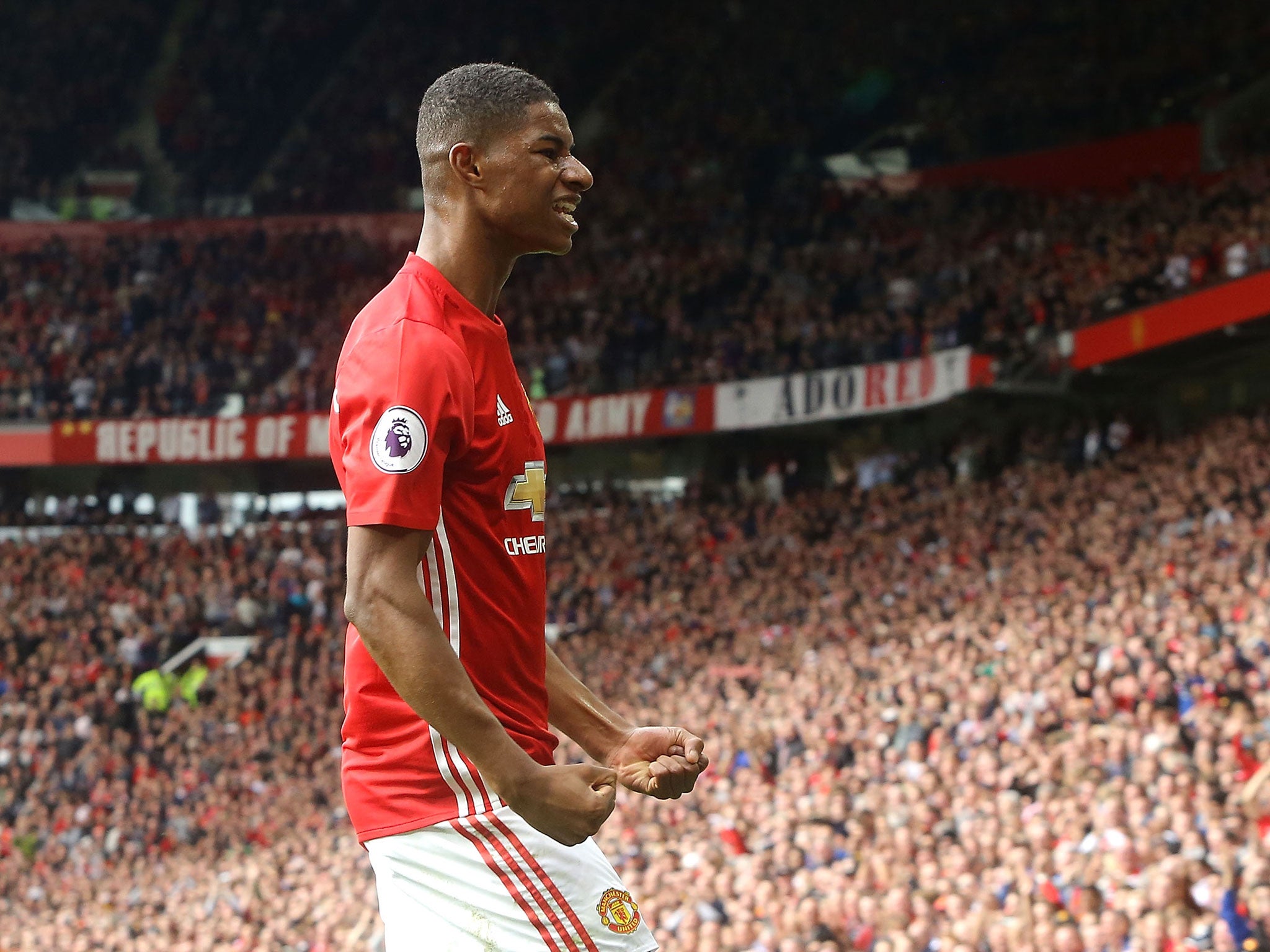 Rashford is back in the England squad after a brief absence