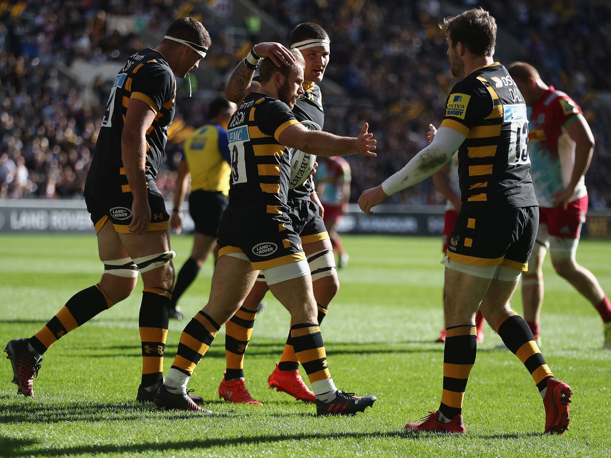 Wasps blew away the London opposition to maintain their unbeaten run