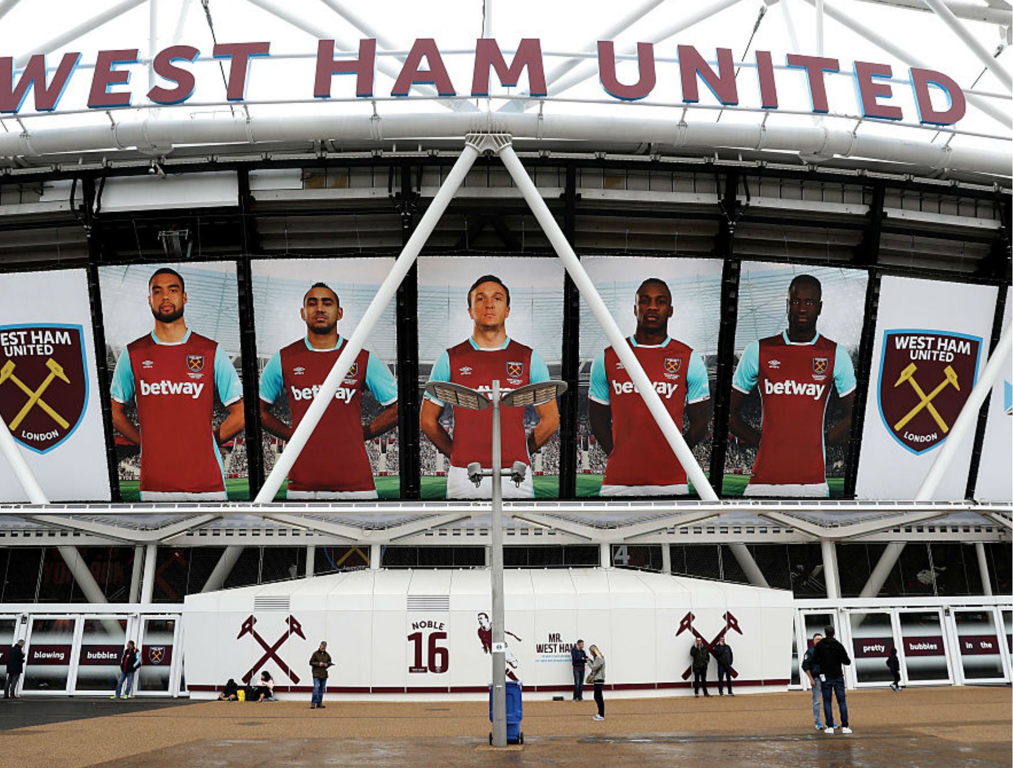 London Stadium, home to West Ham United - but not the ladies team