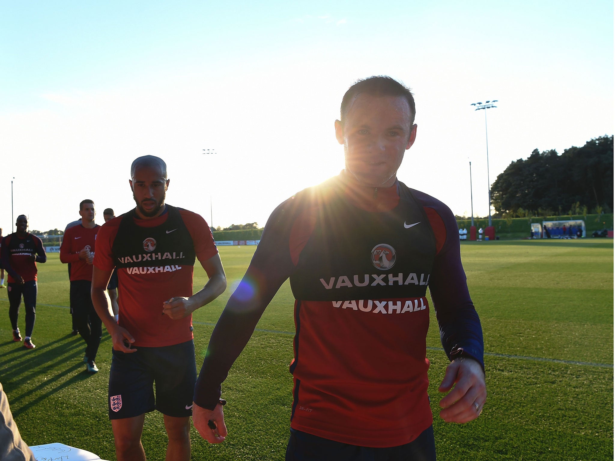 Wayne Rooney made the remarks in Tuesday's press conference