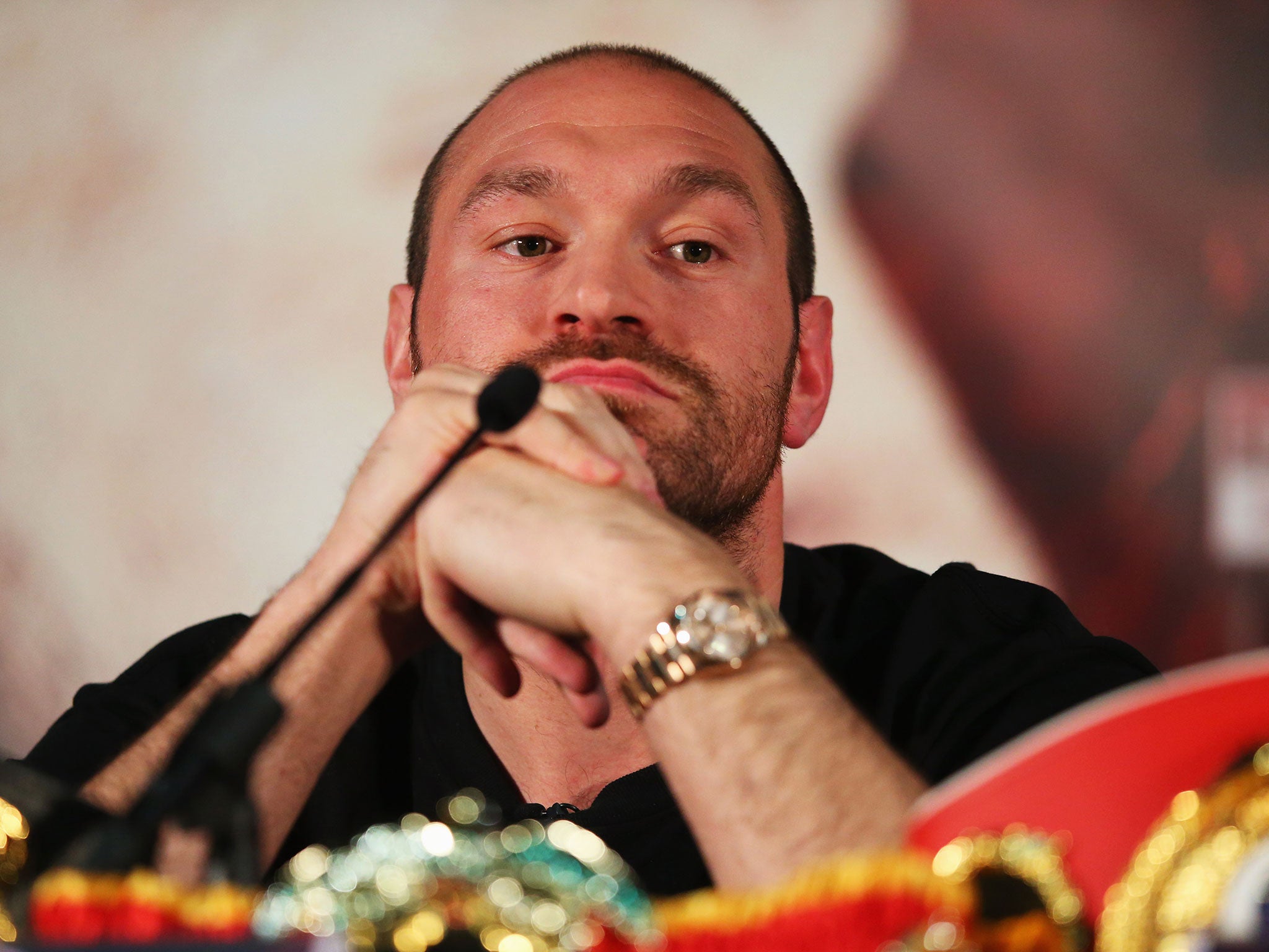 Tyson Fury hasn't boxed since he beat Wladimir Klitschko in November 2015