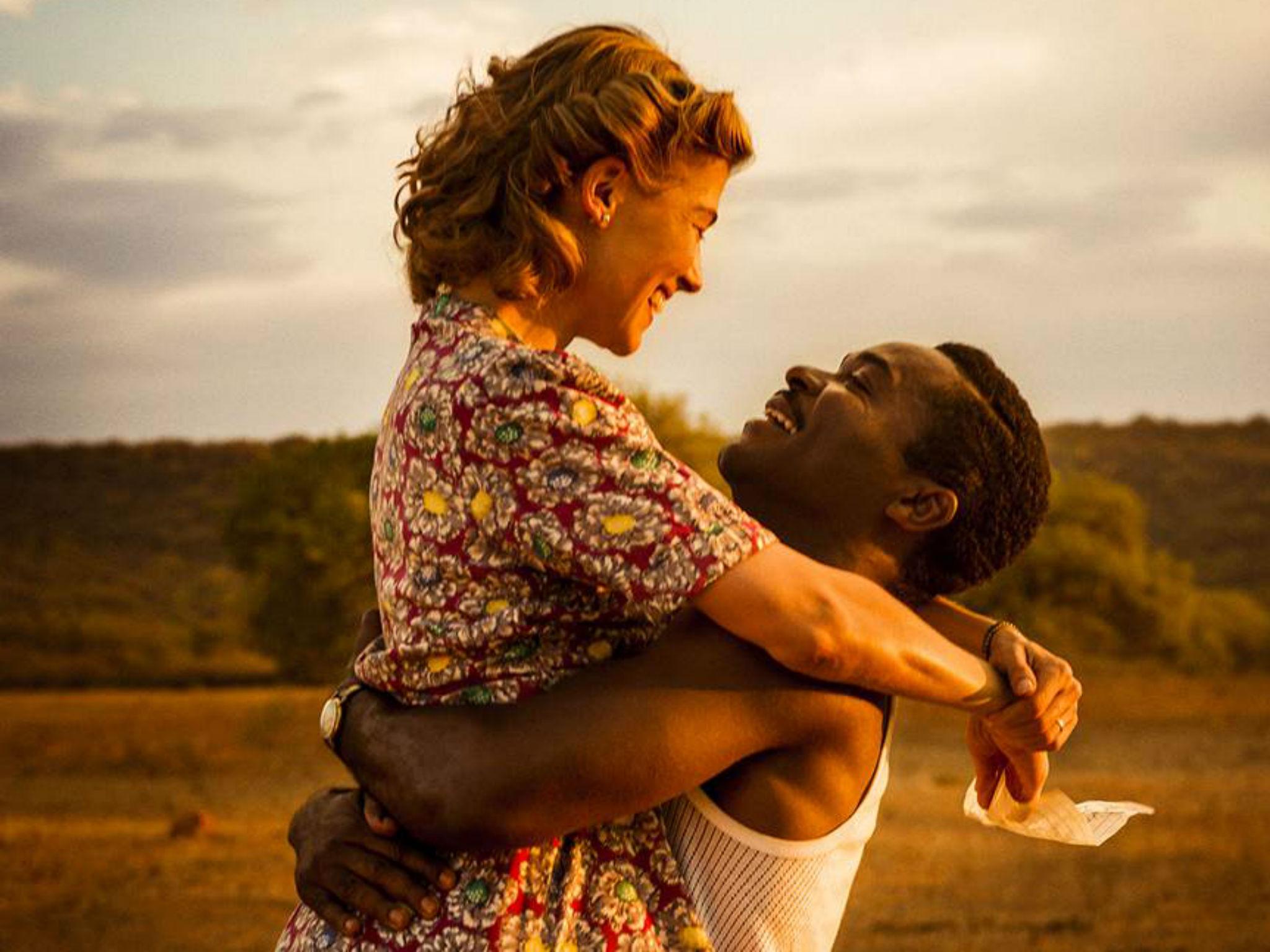 &#13;
Rosamund Pike and David Oyelowo in ​A United Kingdom, out on 26 November&#13;