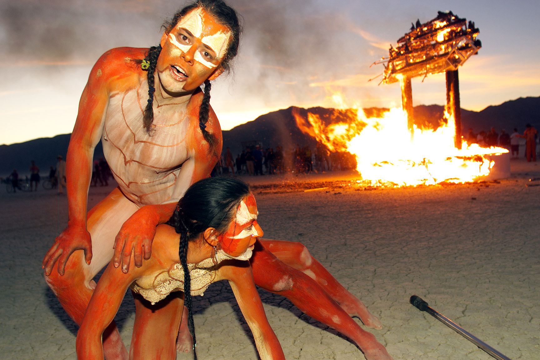 Nudity becomes an art form at Burning Man