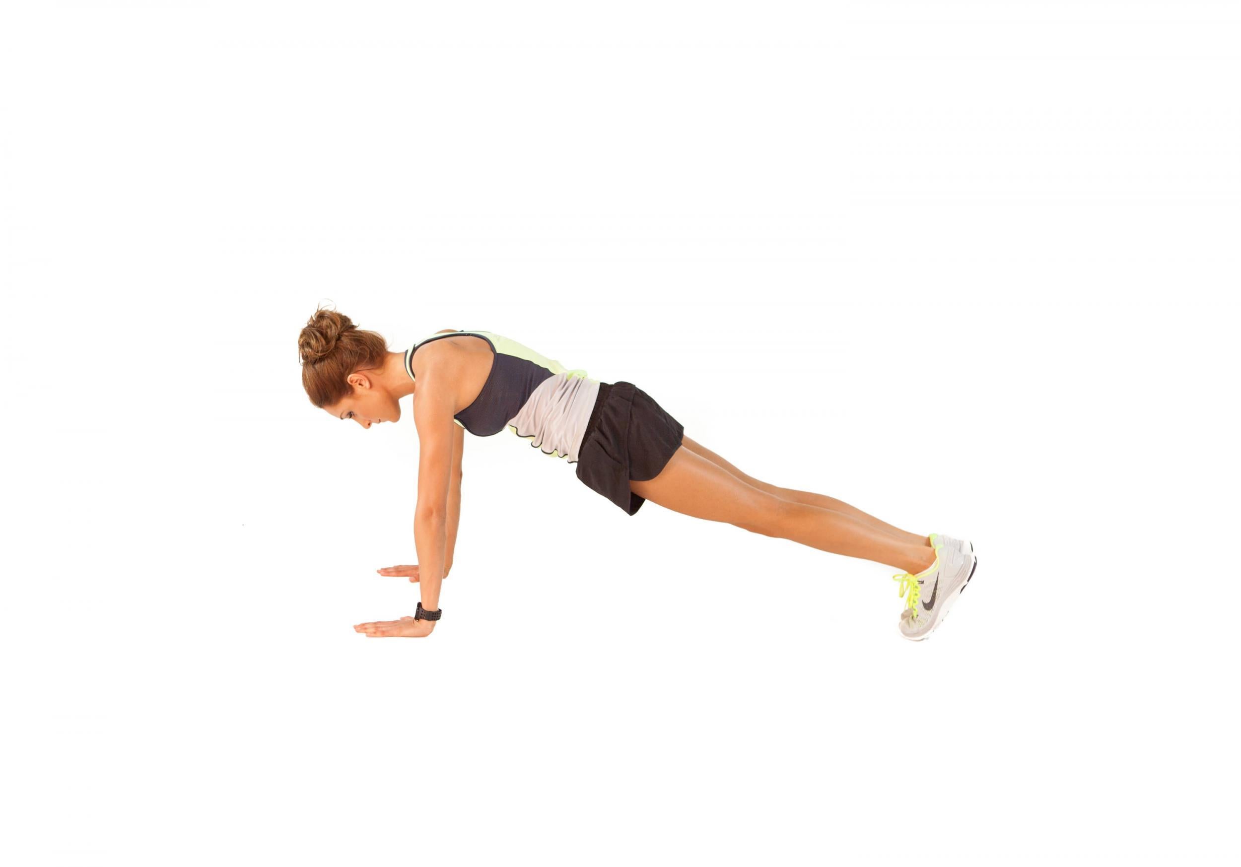 Burpee step 2