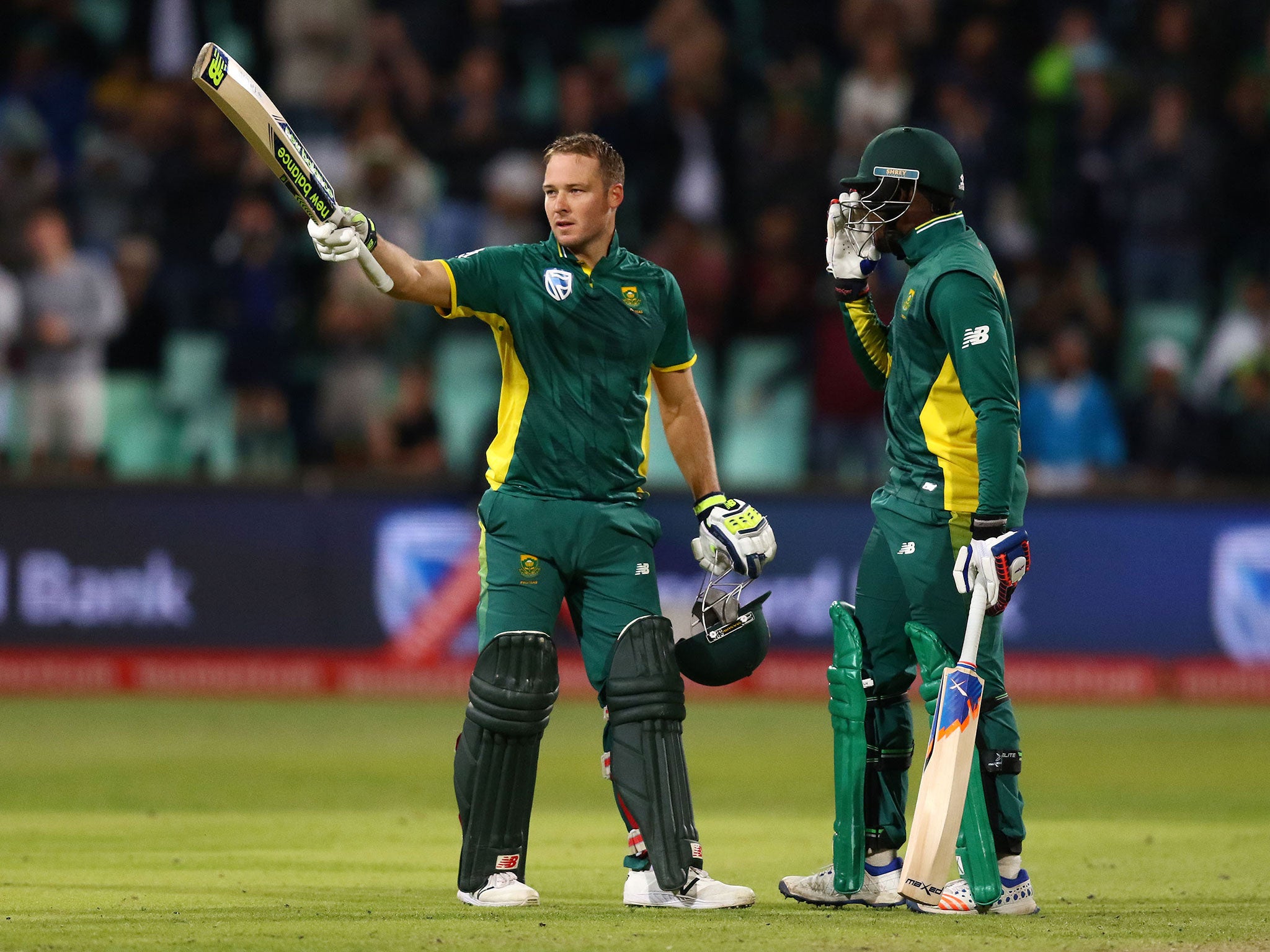 South Africa's David Miller led his side's mammoth chase on Wednesday