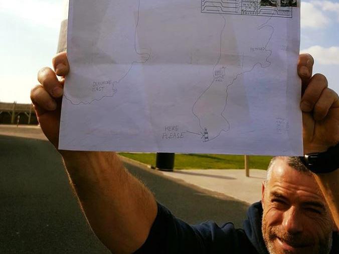 Despite not naming the lighthouse or the letter's intended recipient, a postman delivered it to the correct location