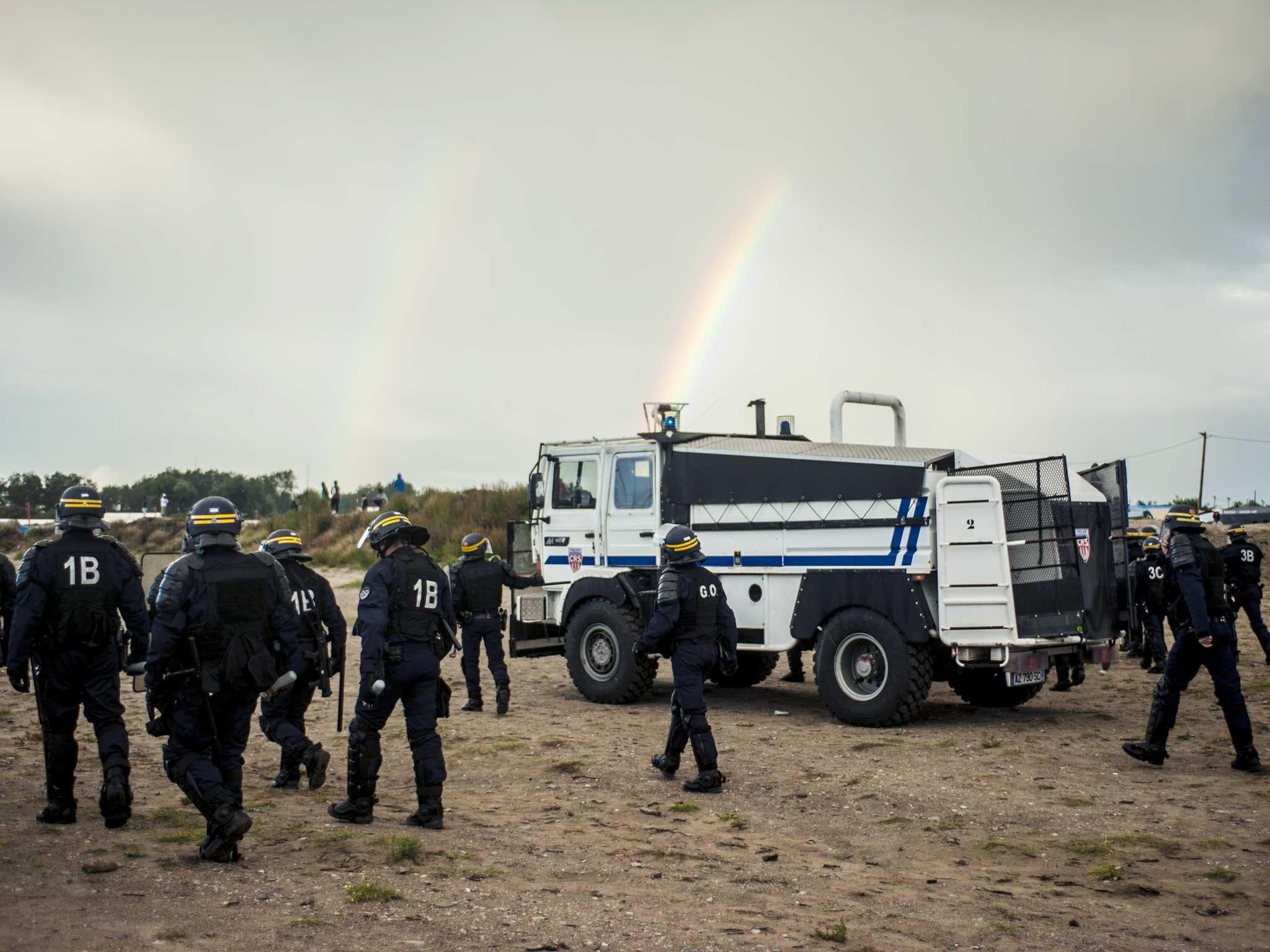 French policing of migrants in Calais has been described as ‘inhuman’