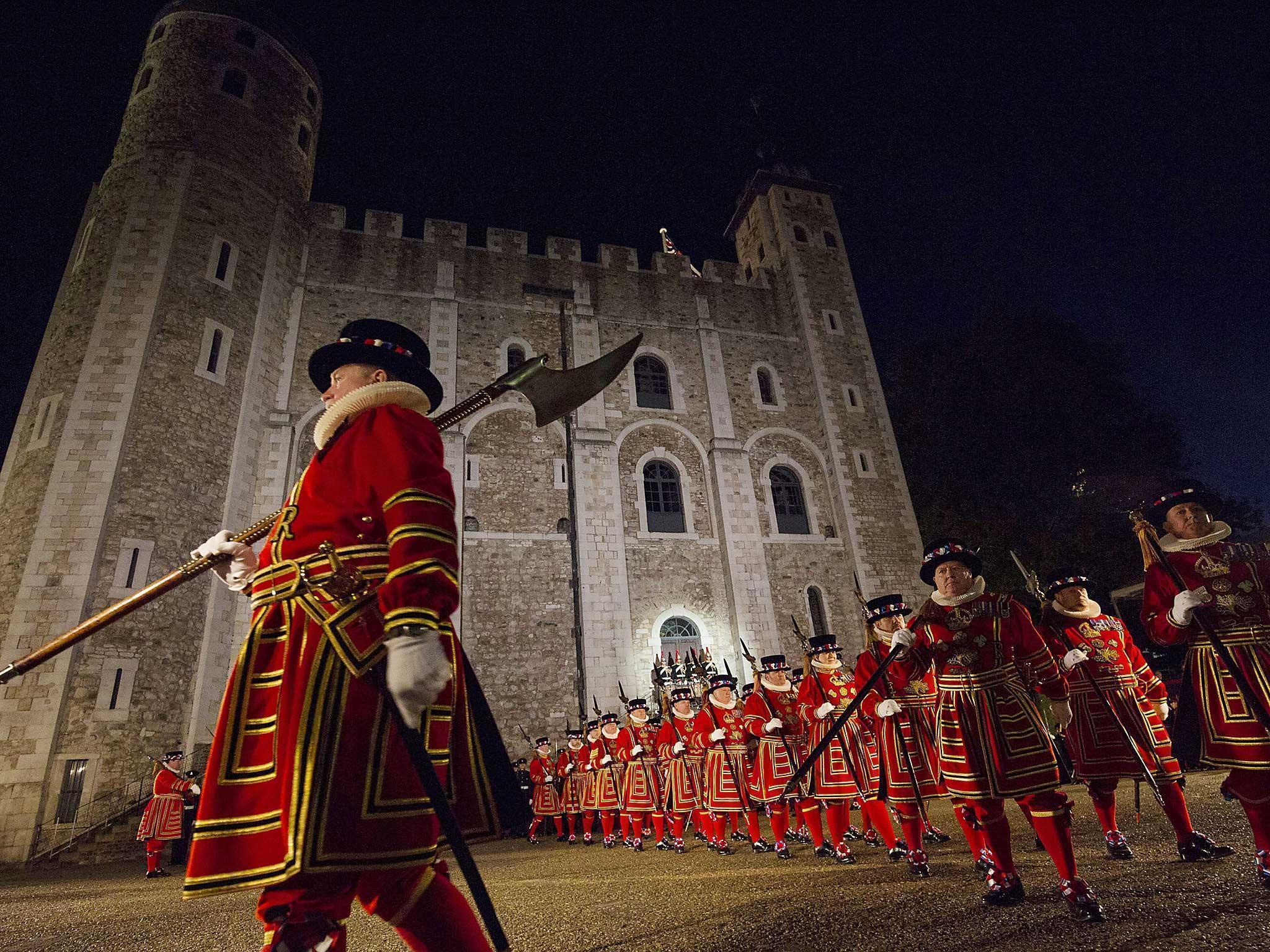 Yeoman Warders at the Tower of London