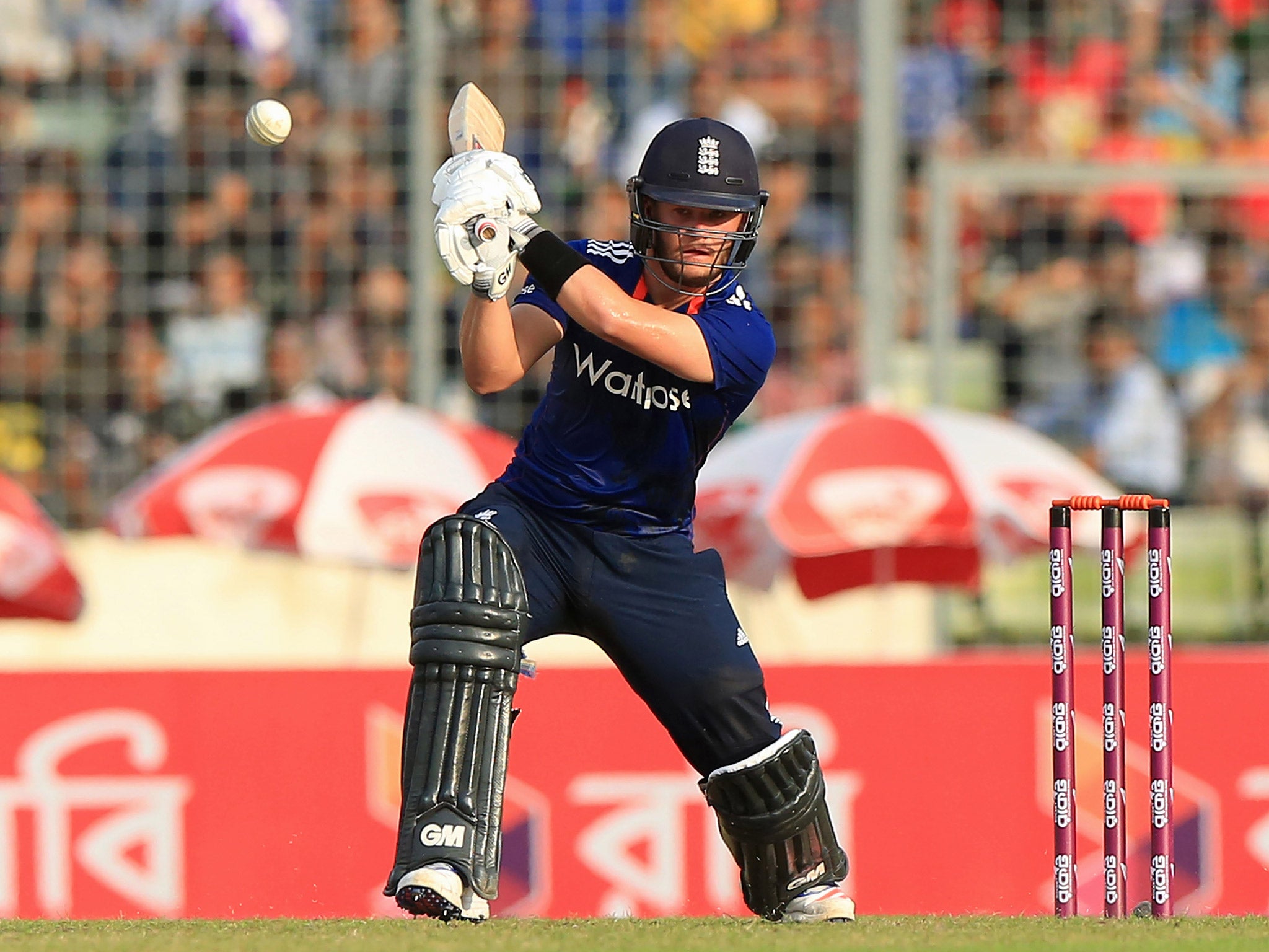 Ben Duckett impressed on his debut as he scored 60 before his dismissal