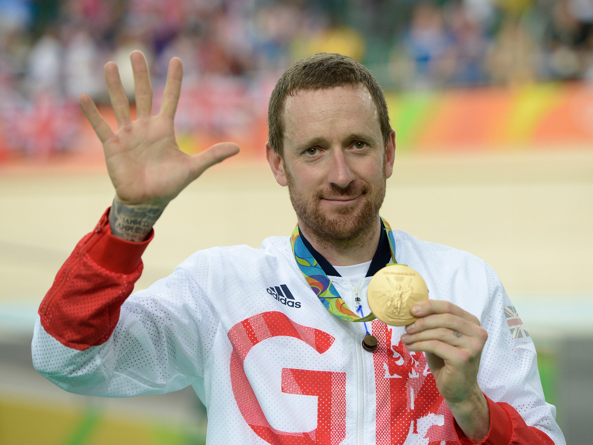 Wiggins returned to the track to win team pursuit gold at this year's Rio Olympics