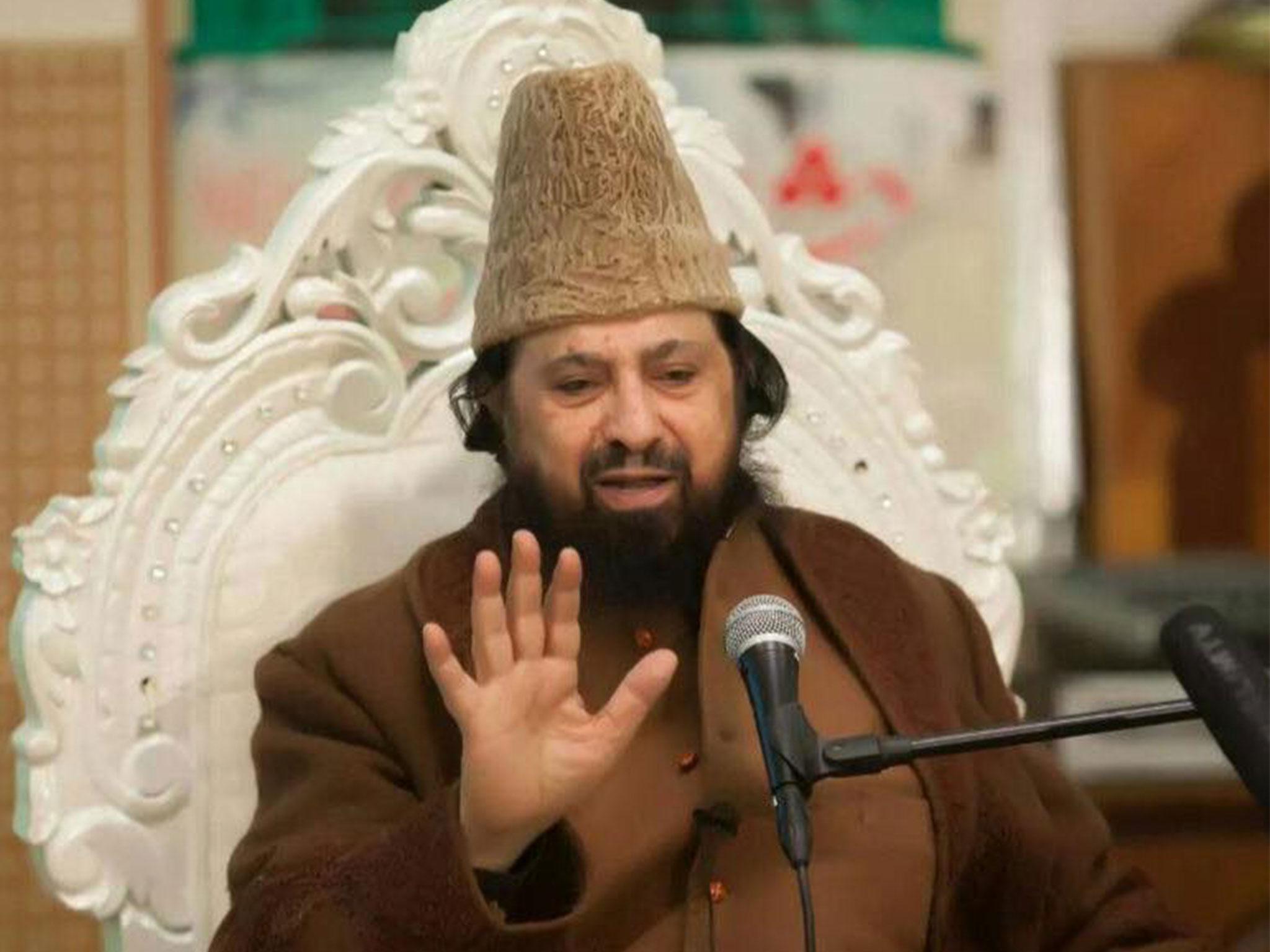 Imam Syed Abdul Qadir Jilani denies being behind the extremist leaflets that were reportedly distributed outside his mosque and which feature his image