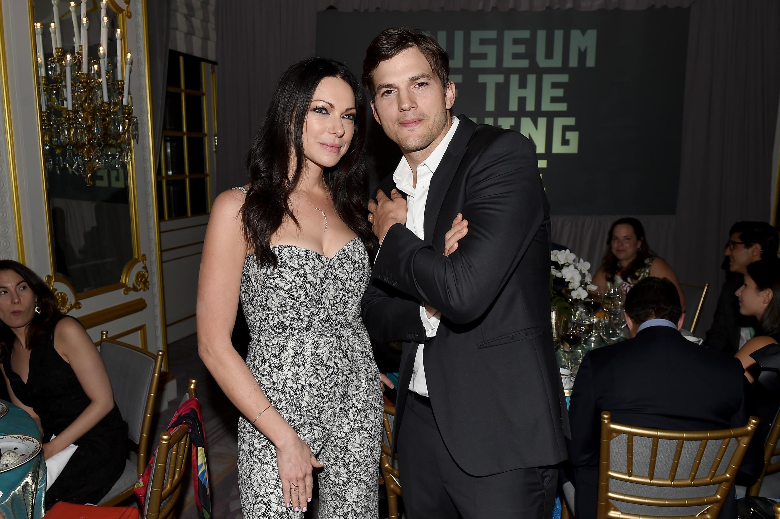 Laura Prepon and Ashton Kutcher