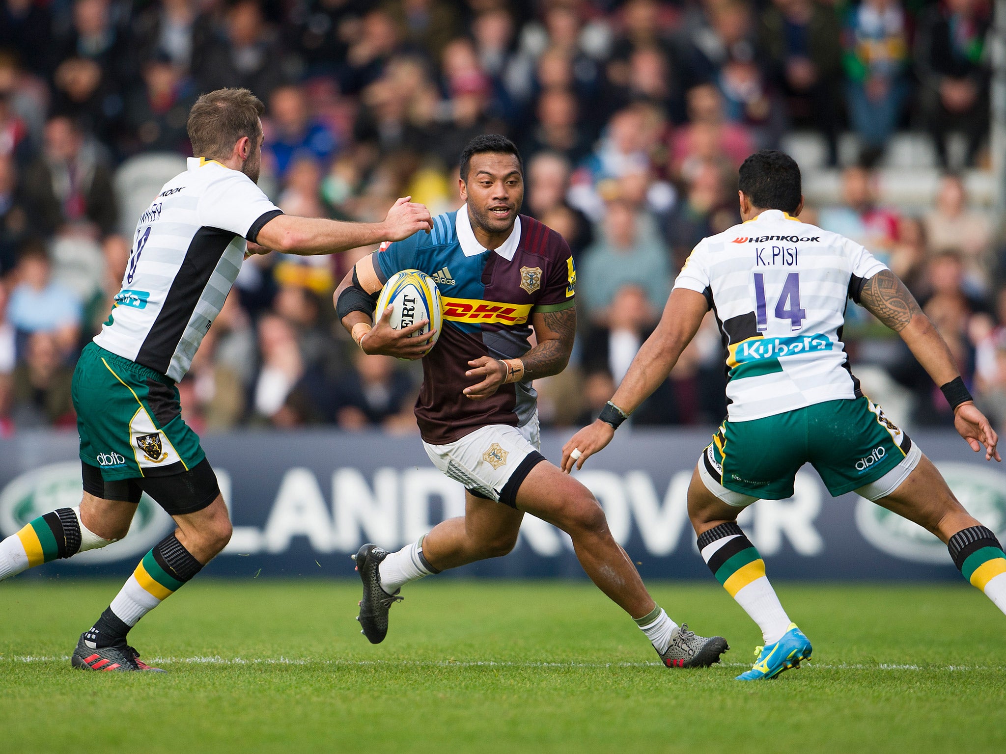 Alofa Alofa scored the decisive try to settle the match