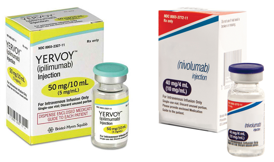 Forty per cent of patients treated with nivolumab and ipilimumab experienced a reduction in the size of their tumours, research has found