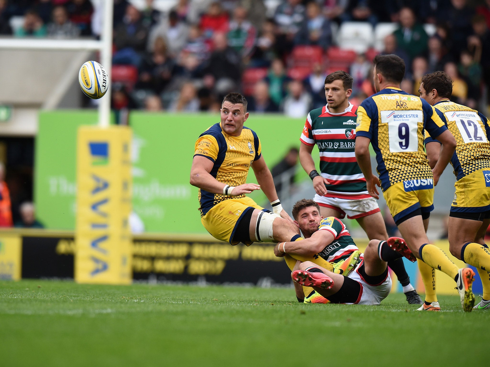 Worcester haven't beaten Leicester at Welford Road since 1895