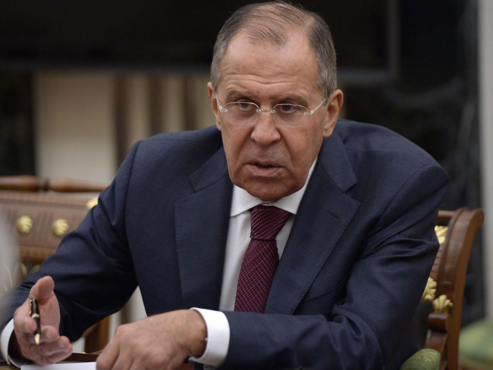 Sergei Lavrov called on Vladimir Putin to expel an equal number of American diplomats