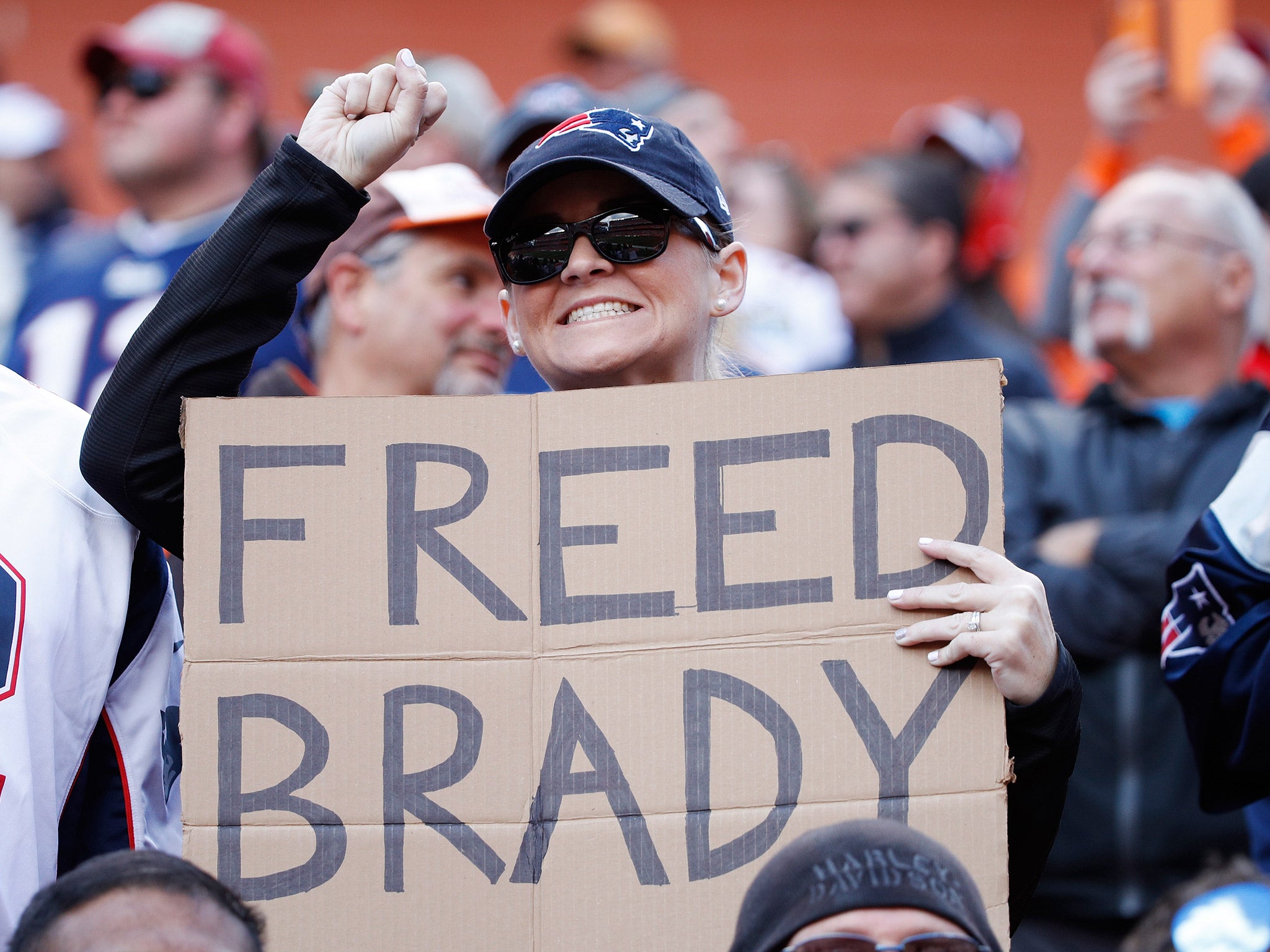 New England fans were delighted to see Brady back in action