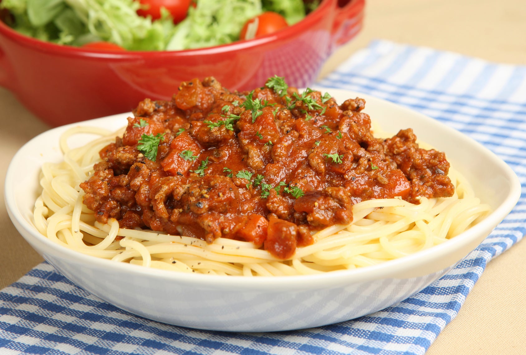 Spaghetti bolognese has come a long way from its simple roots in Italy (Getty/iStockphoto)