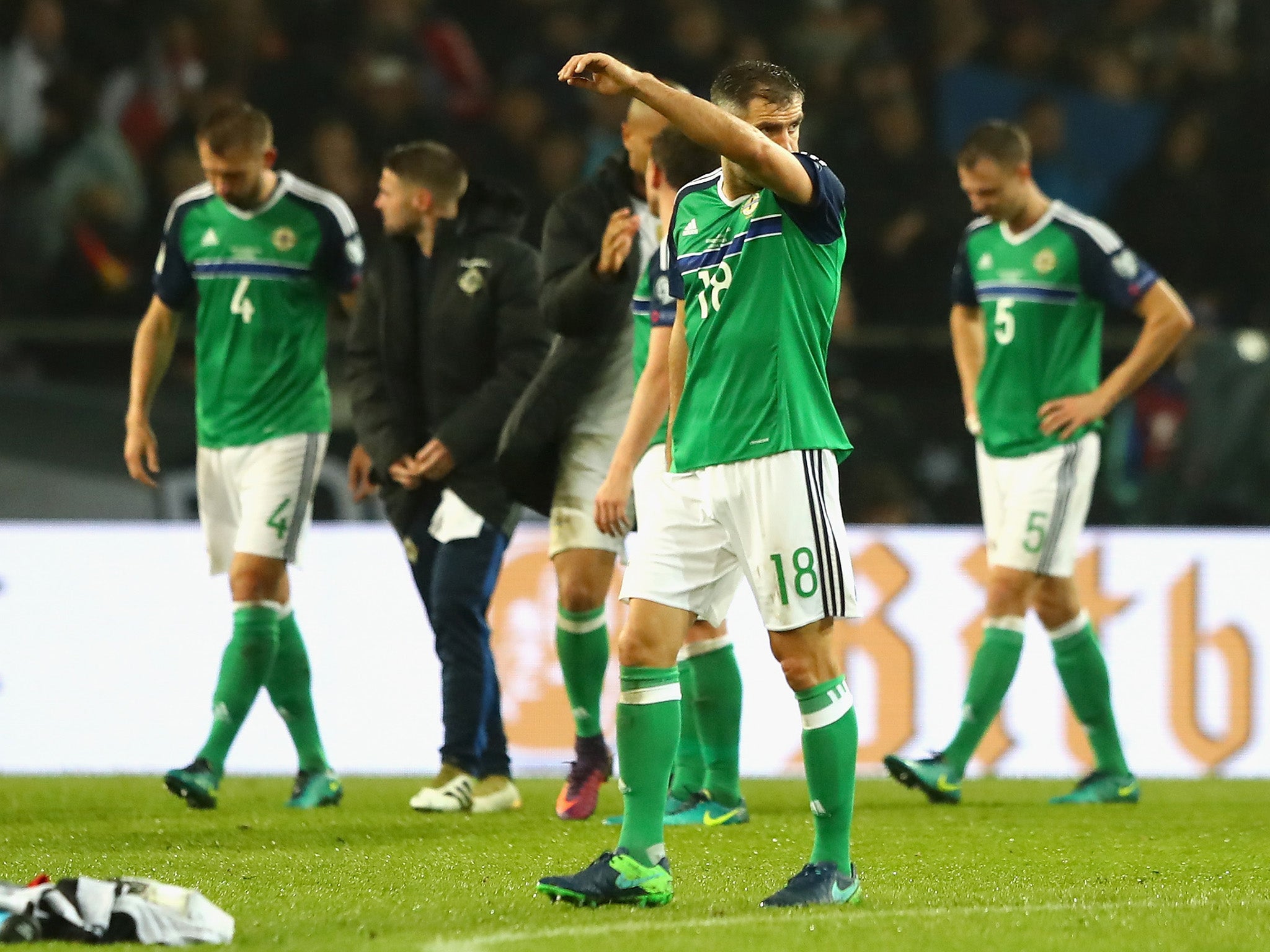 Northern Ireland lost their second game to Germany in a matter of months