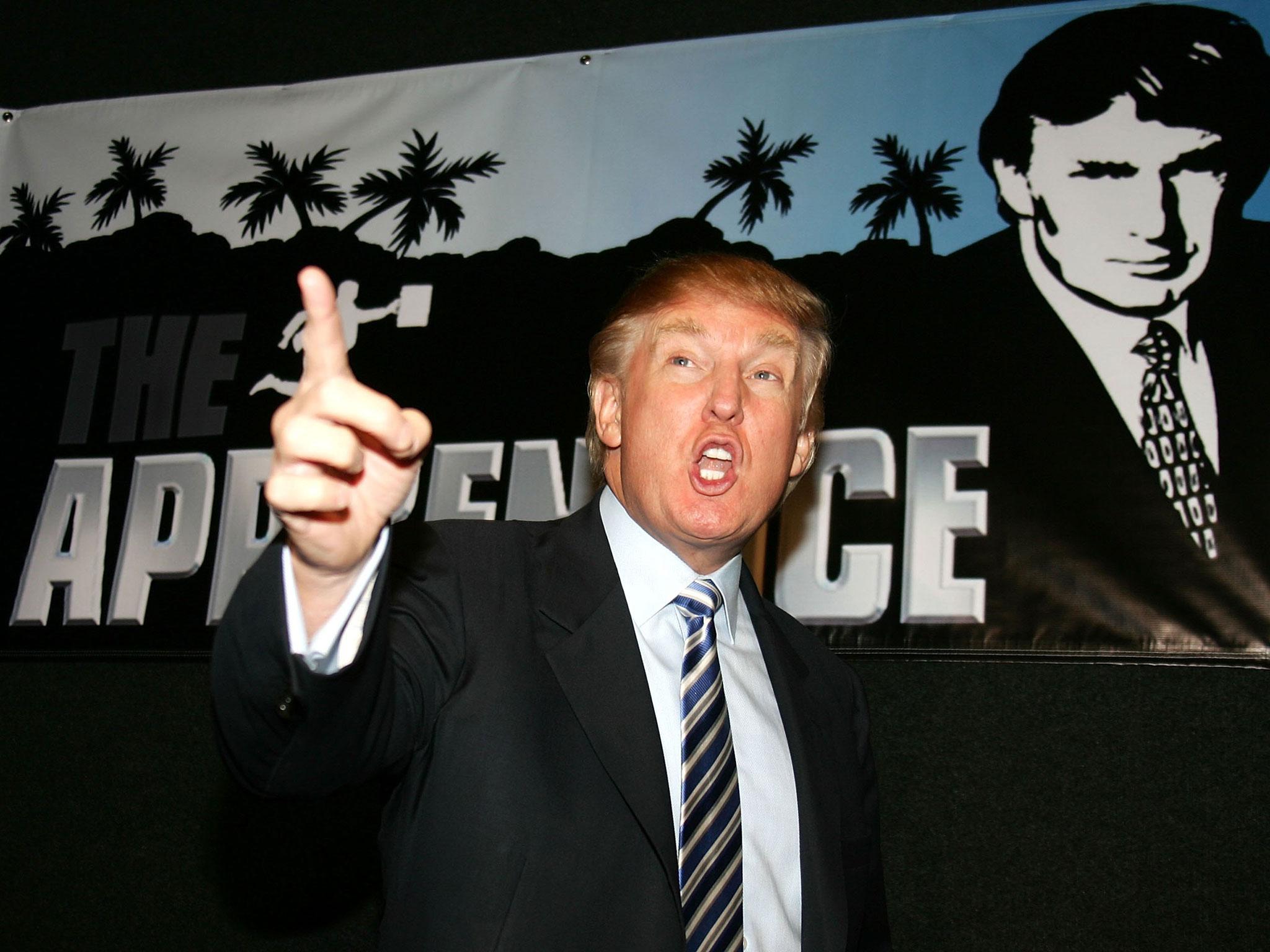 Donald Trump rekindled his fame as the host of 'The Apprentice' (Getty)