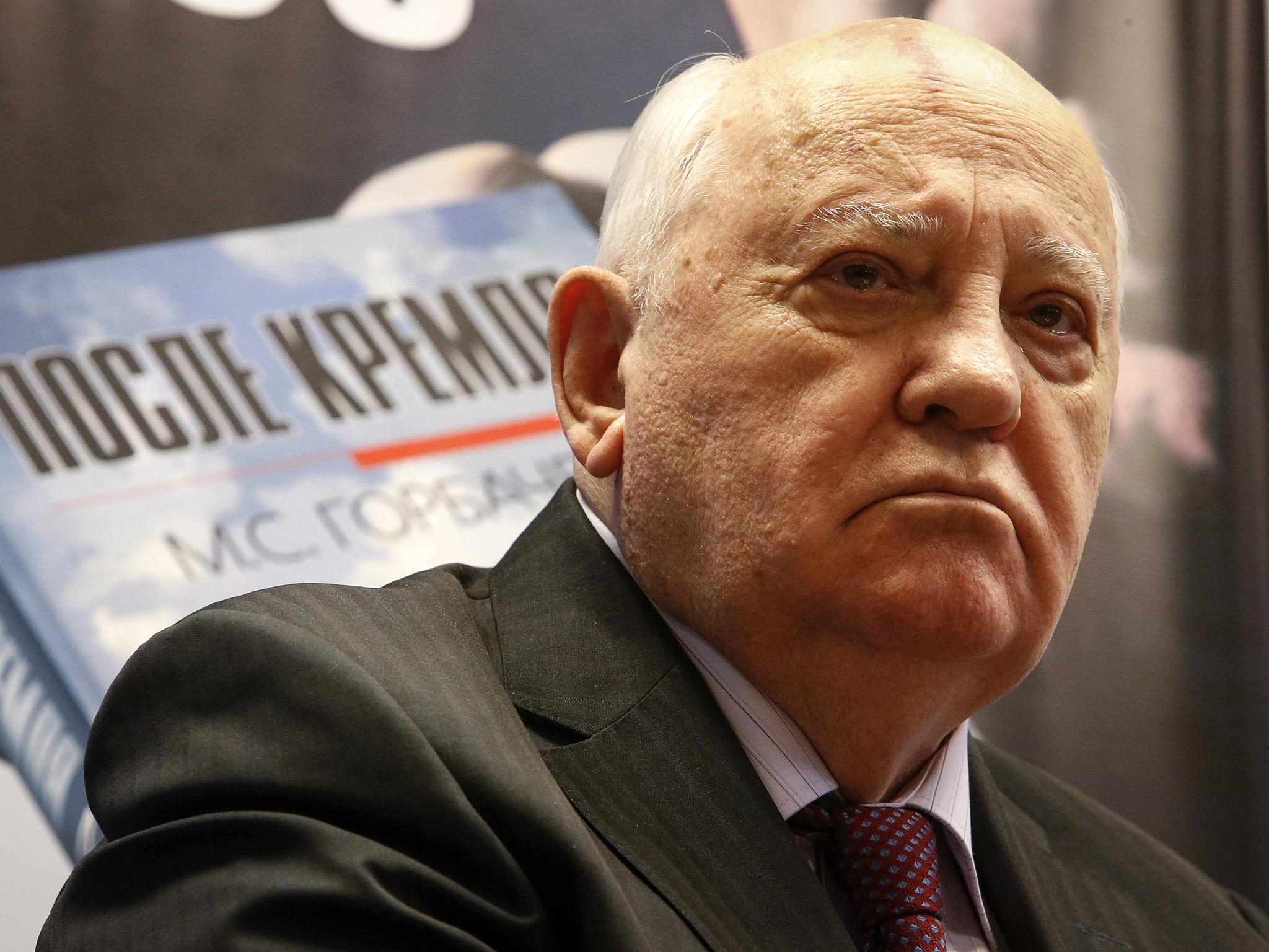 Former Soviet leader Mikhail Gorbachev believes a world without nuclear weapons 'is not a utopia'