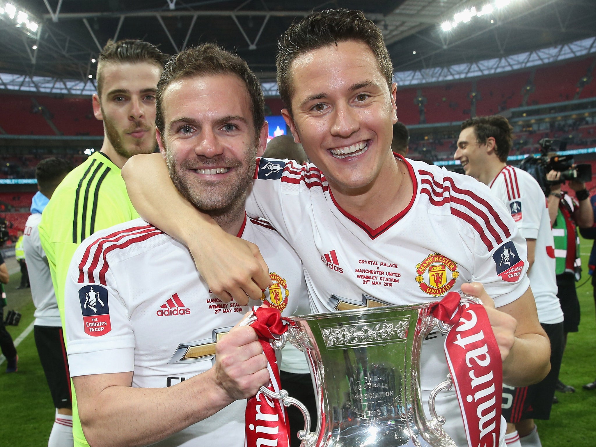 Juan Mata and Ander Herrera are both contracted until the summer of 2018