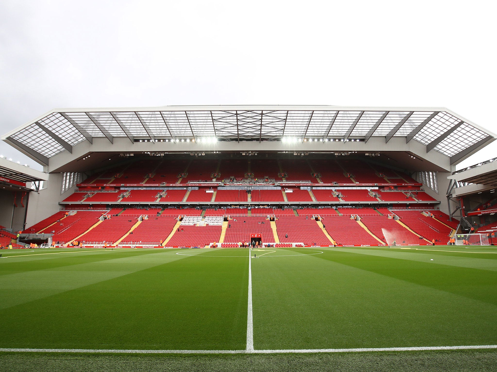 &#13;
Anfield topped Mencap's league table &#13;