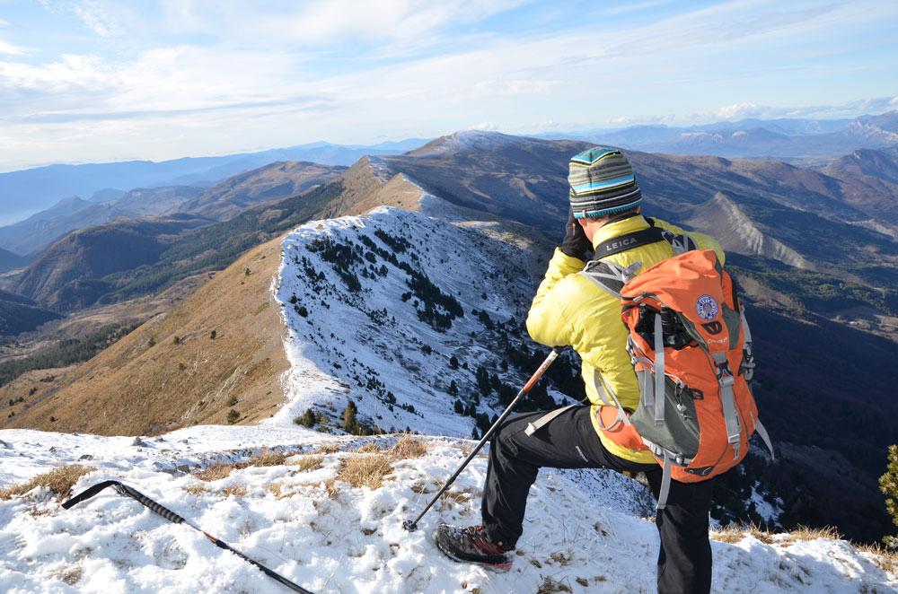 Tracking wolves takes you into beautifully isolated parts of the mountains