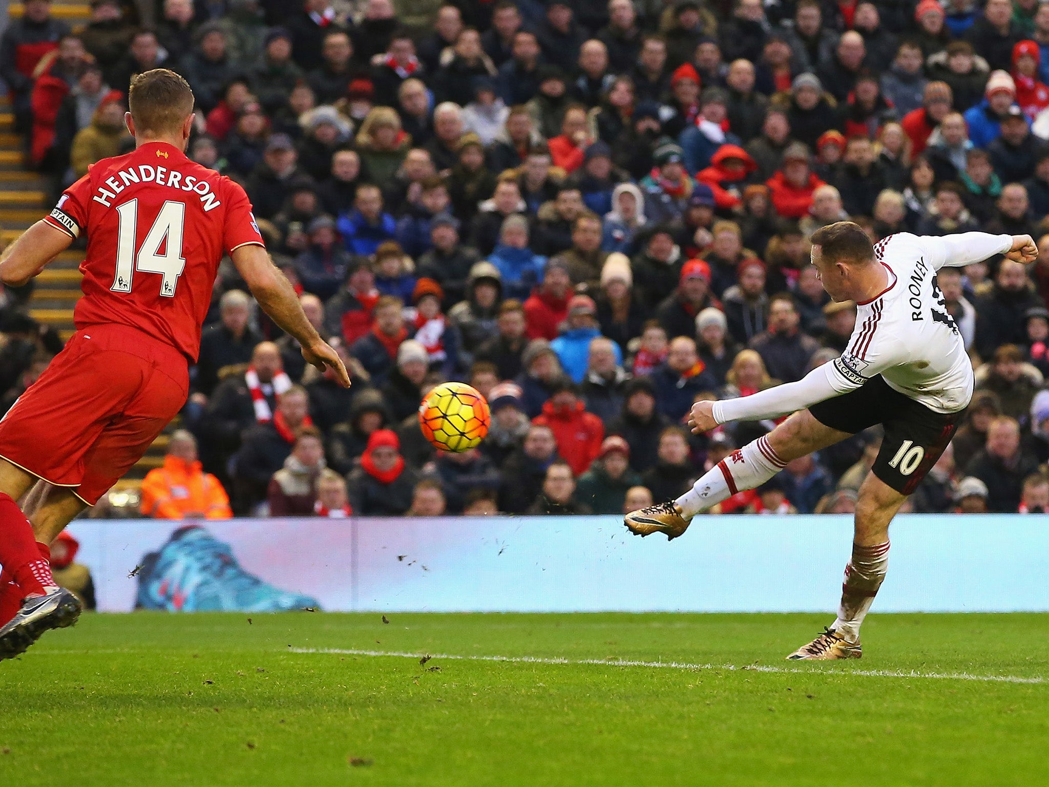 United haven't lost at Anfield in the league since 2013