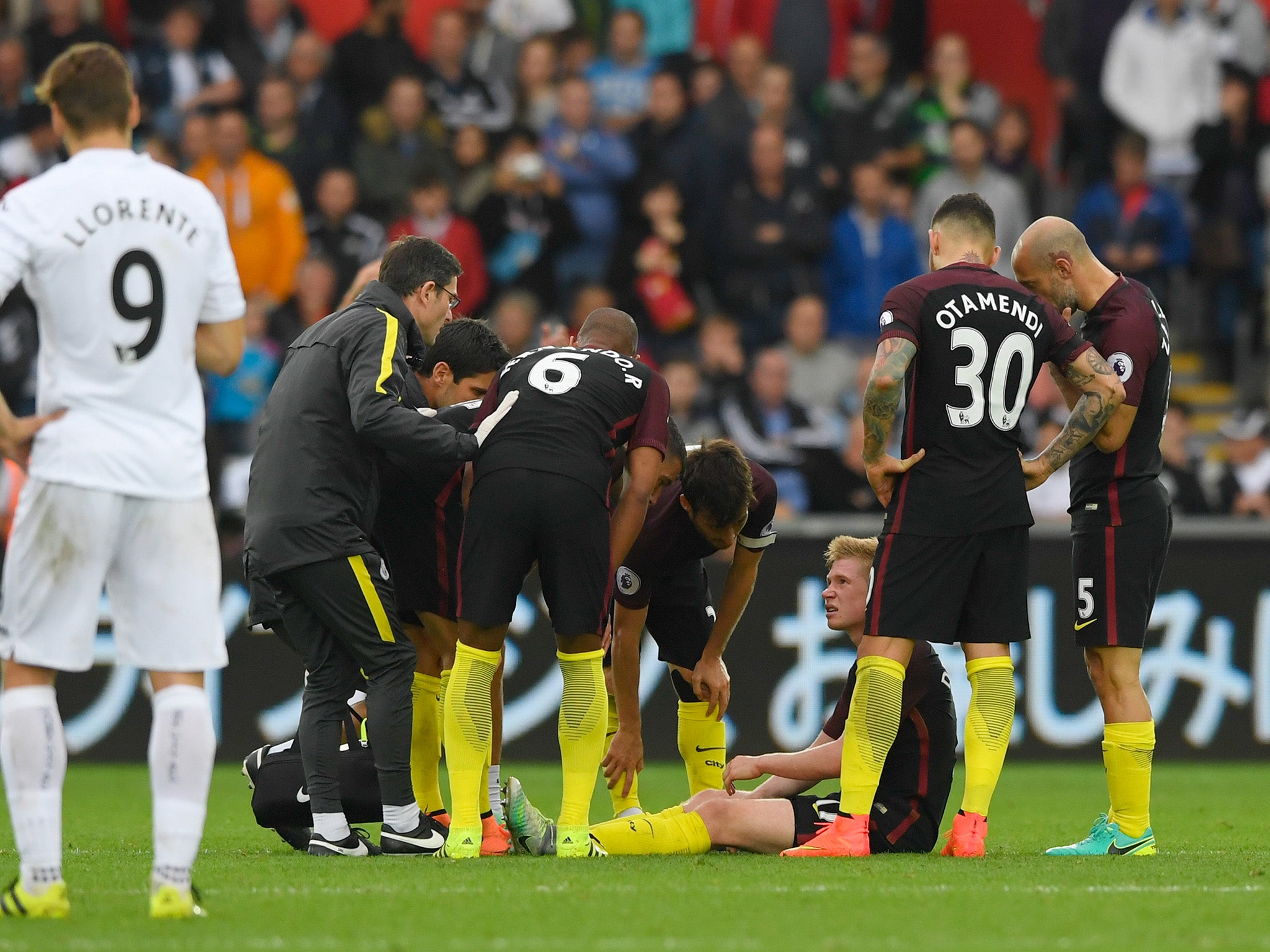 Kevin De Bruyne could be out for another week