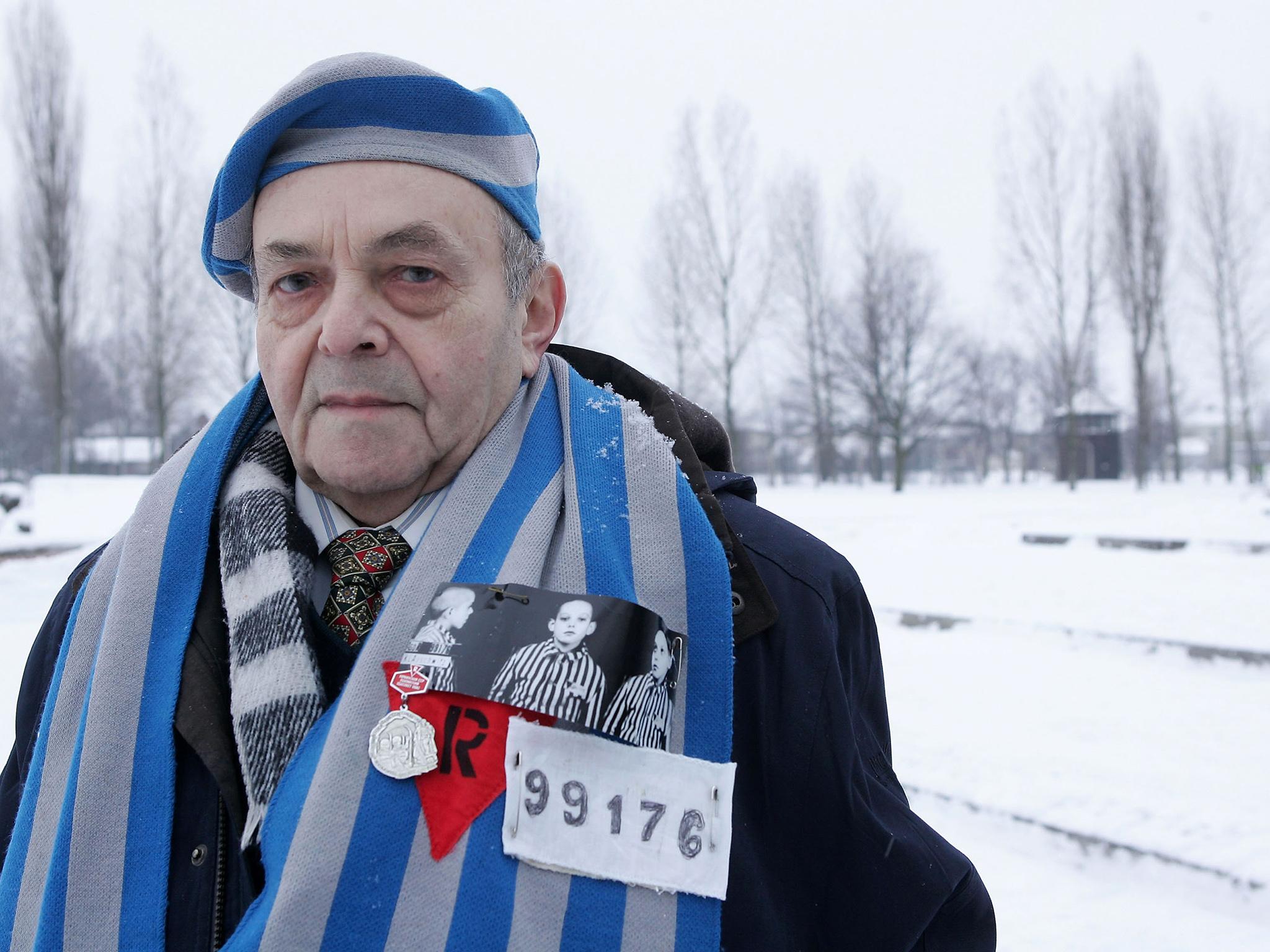 Anatoly Samuilovich ,who survived imprisonment at Auschwitz as a child, revisits the concentration camp on the 60th anniversary of its liberation