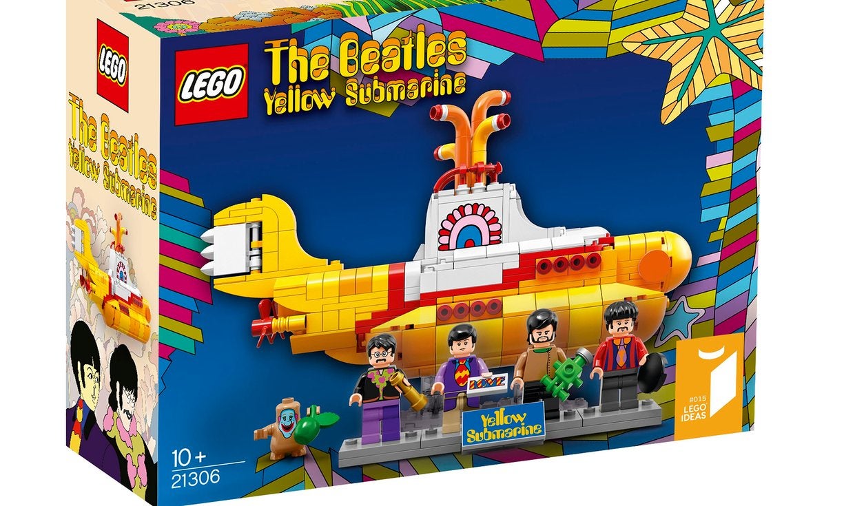 The Lego set based on the 1968 Beatles film Yellow Submarine