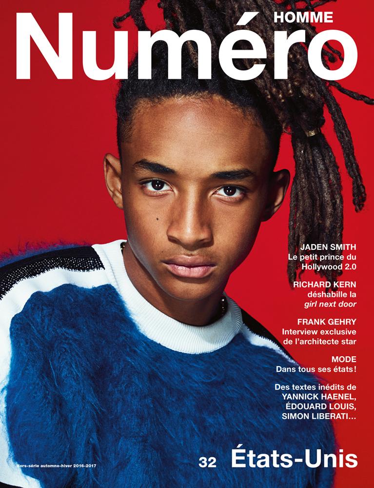 Jaden Smith on the cover of Numero