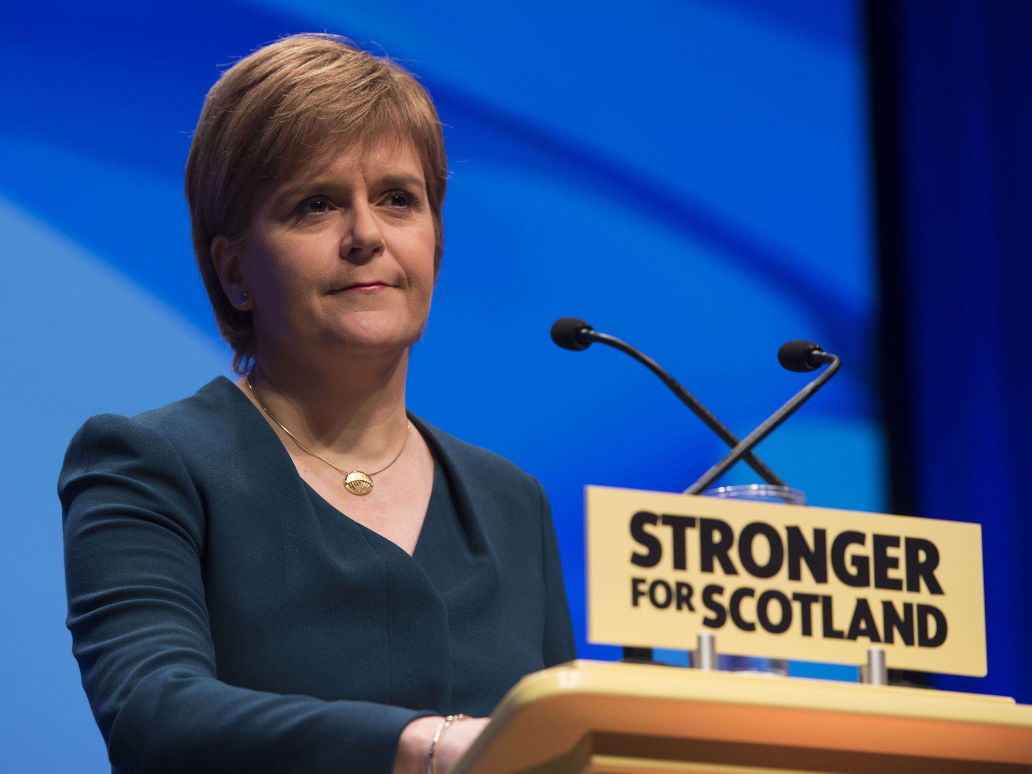 Nicola Sturgeon announced the timescale at conference