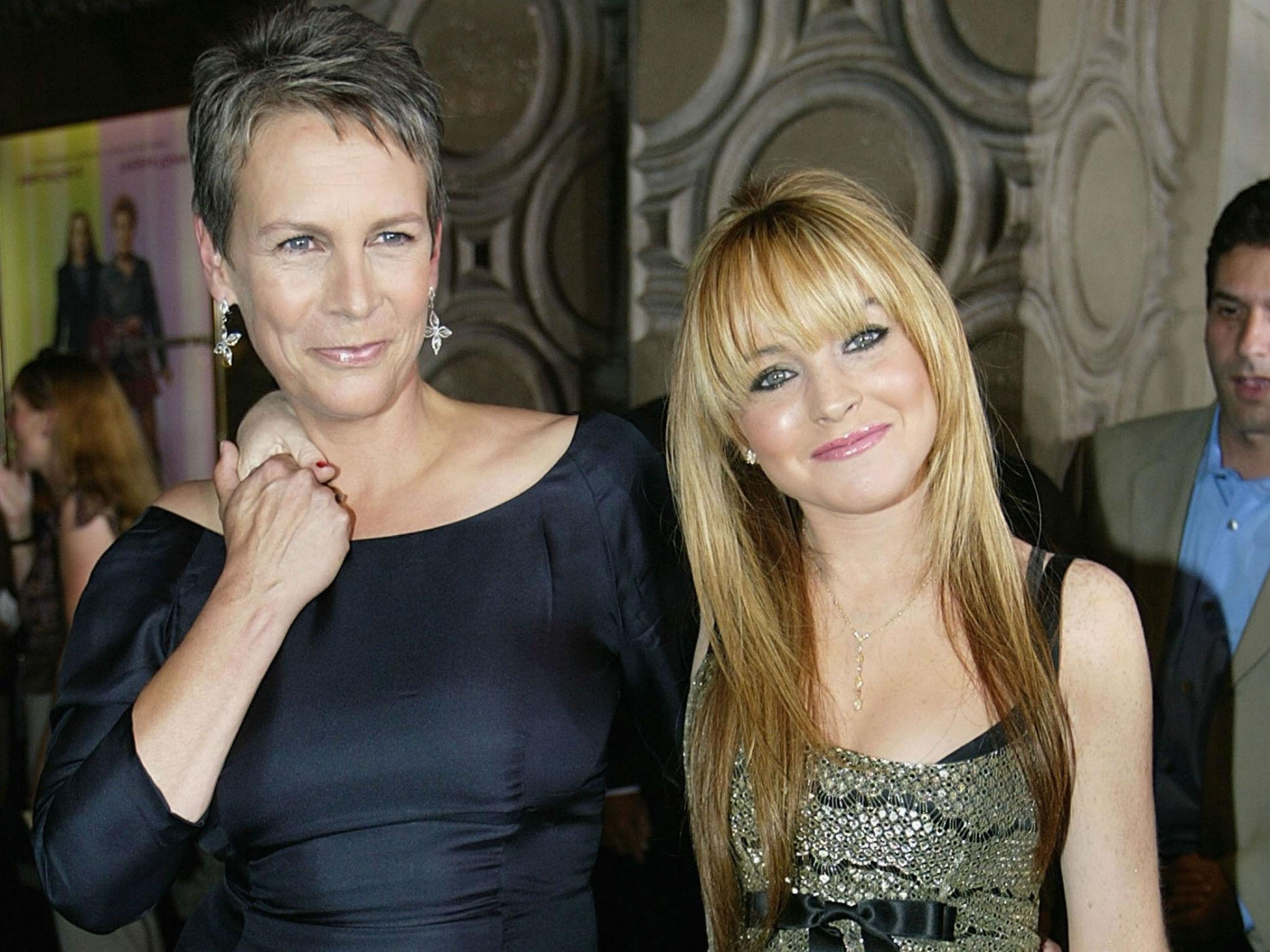 Jamie Lee Curtis and Lindsay Lohan in 2003